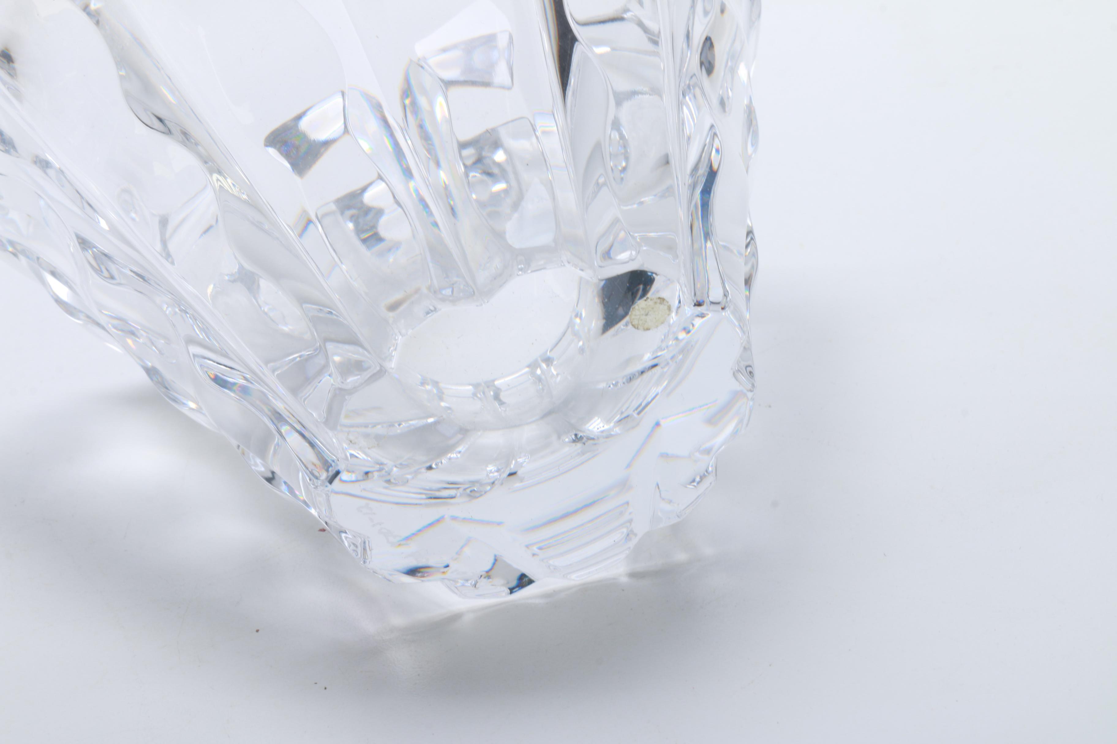 Collection of Orrefors and Waterford Crystal Bowls