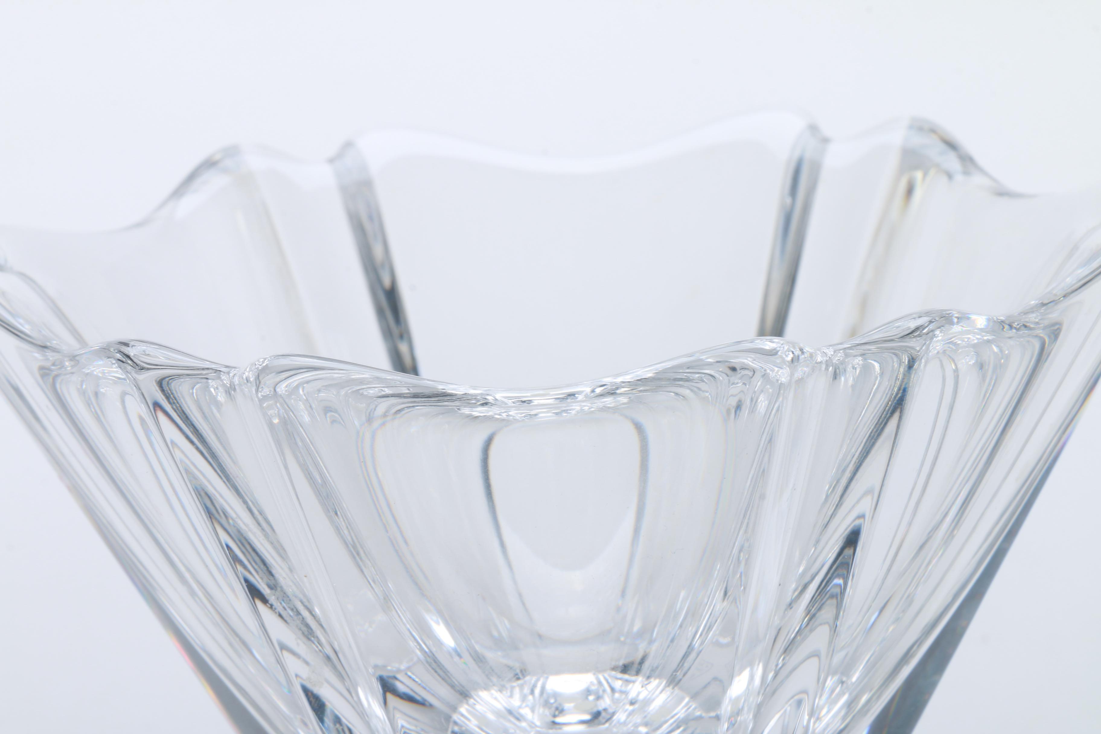 Collection of Orrefors and Waterford Crystal Bowls