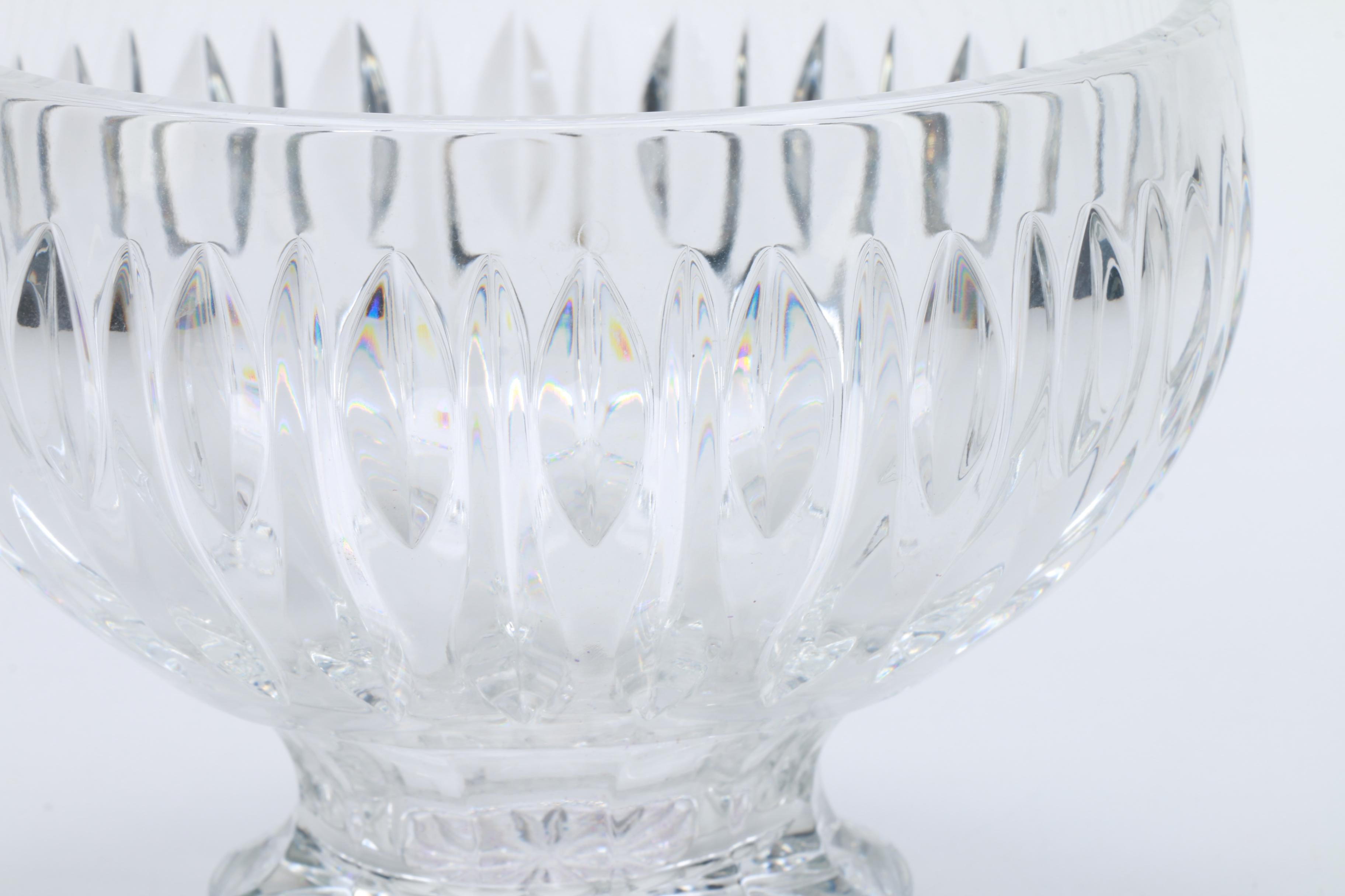 Collection of Orrefors and Waterford Crystal Bowls