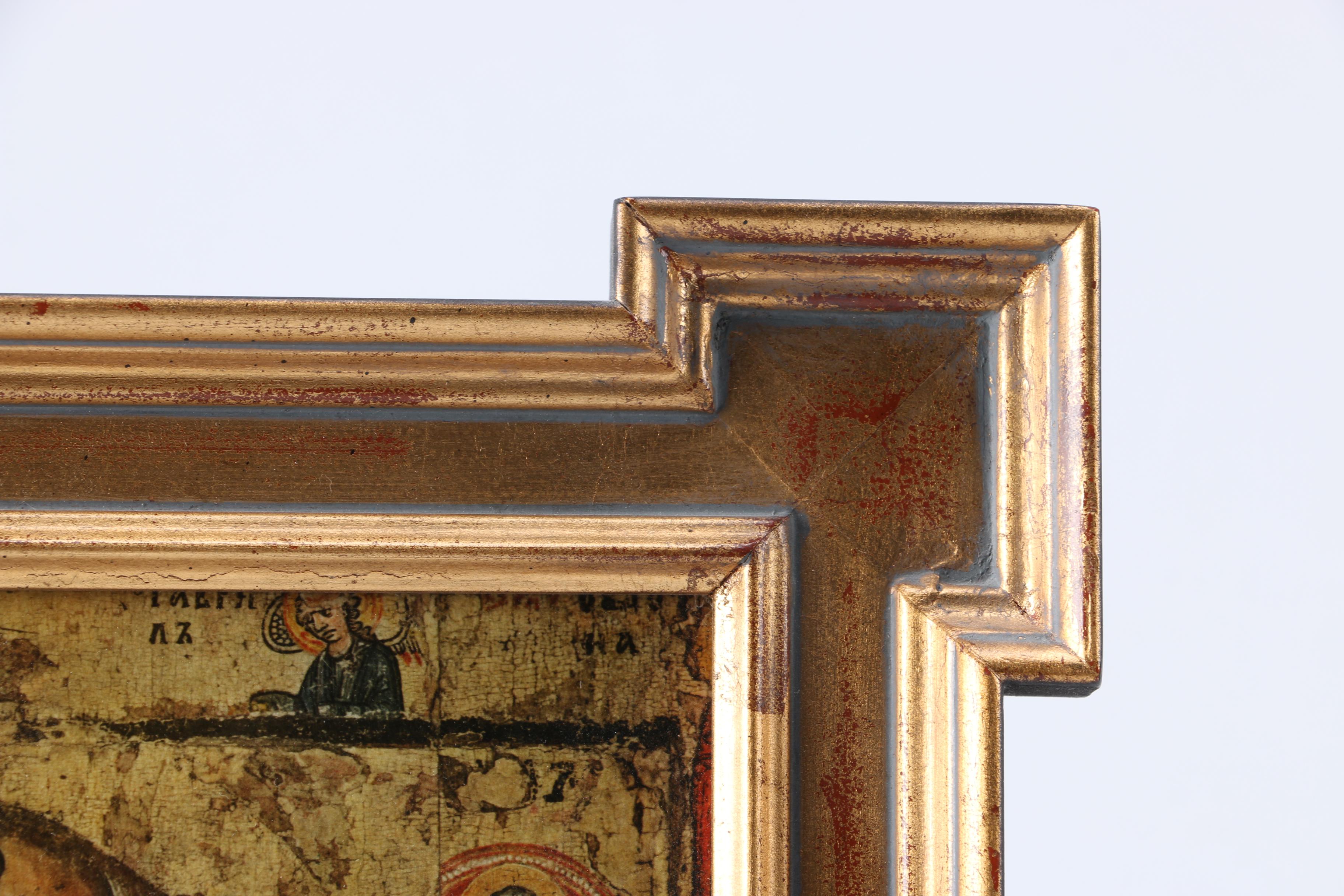 Religious Prints After Icons of St. Nicholas and Virgin Hodegetria