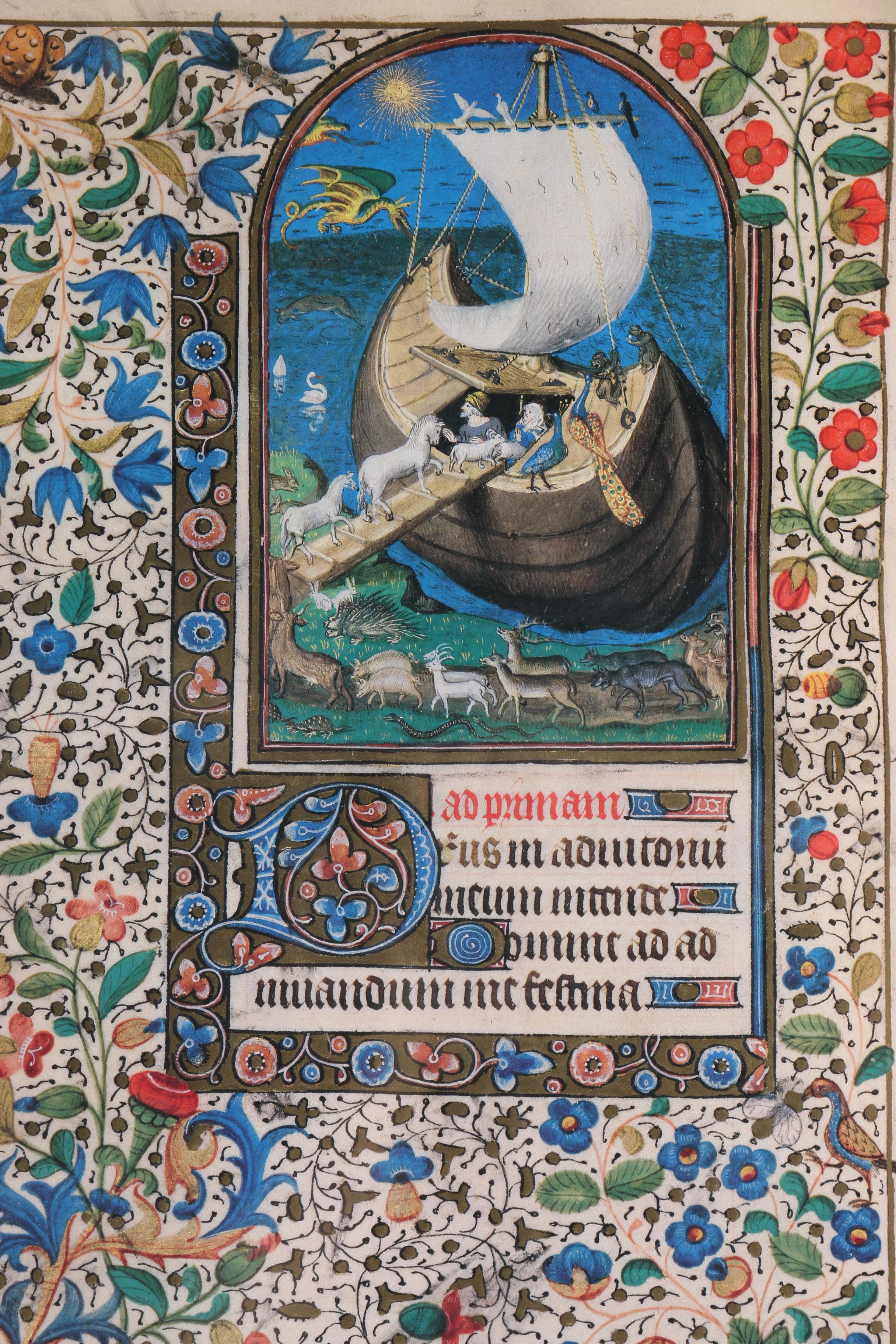 Poster for "Illuminated Manuscripts - Masterpieces in Miniature"