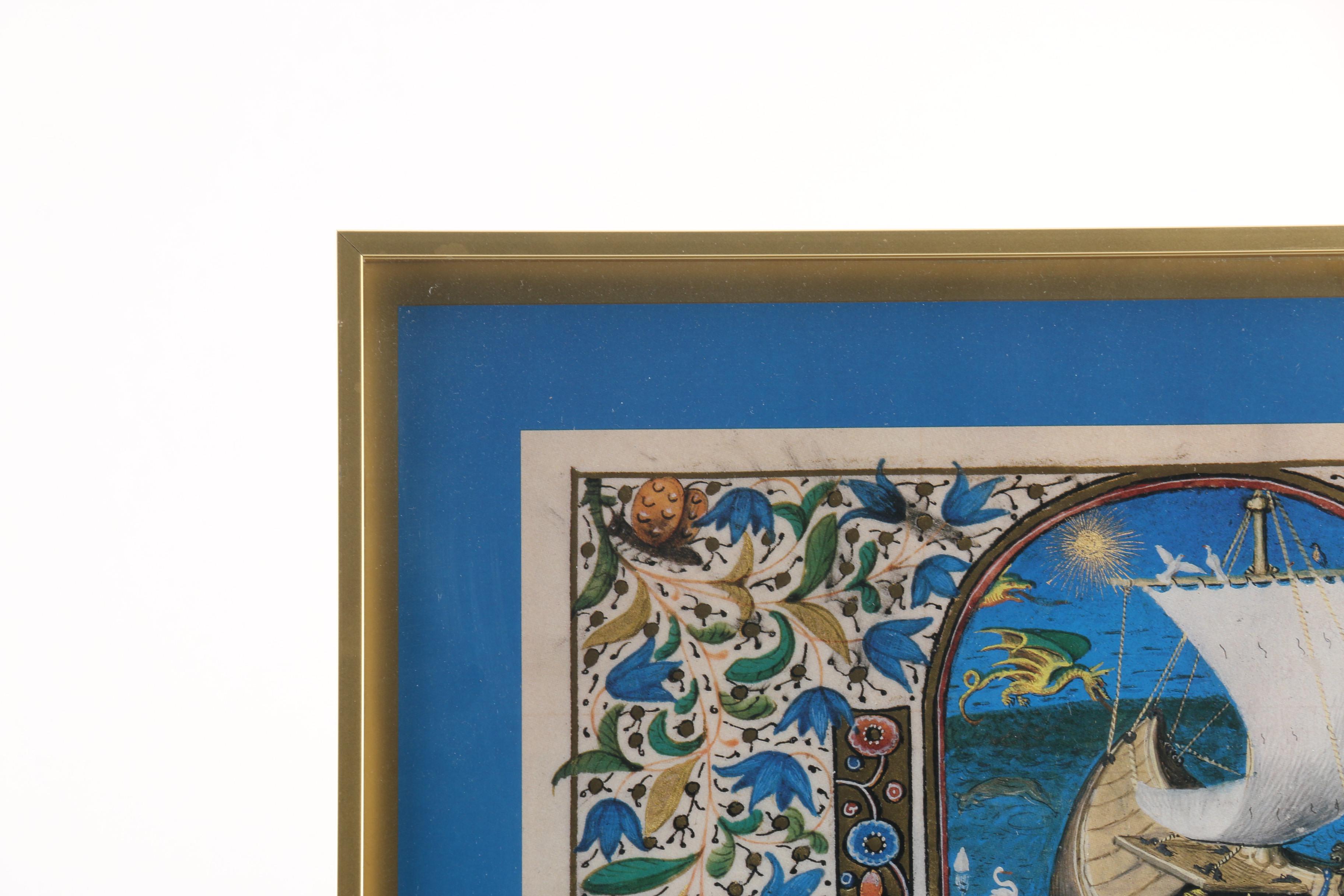 Poster for "Illuminated Manuscripts - Masterpieces in Miniature"