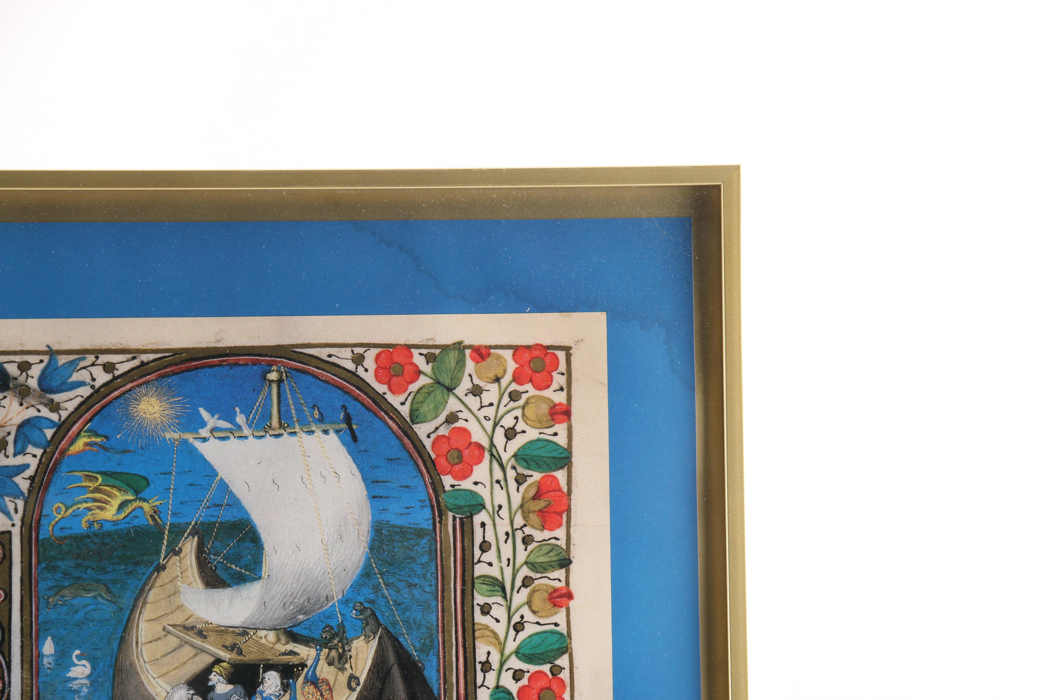 Poster for "Illuminated Manuscripts - Masterpieces in Miniature"