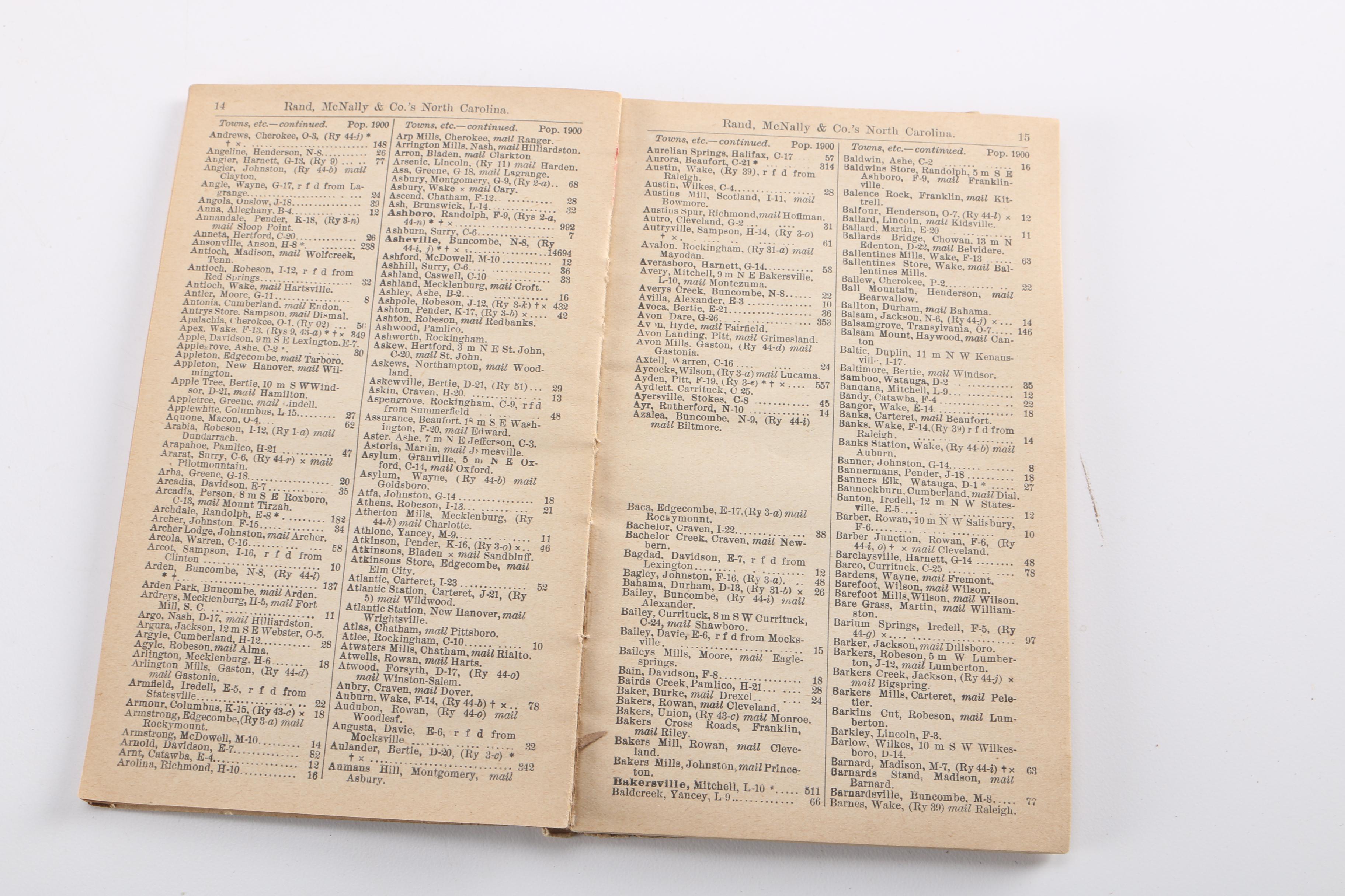 Vintage American Travel Books