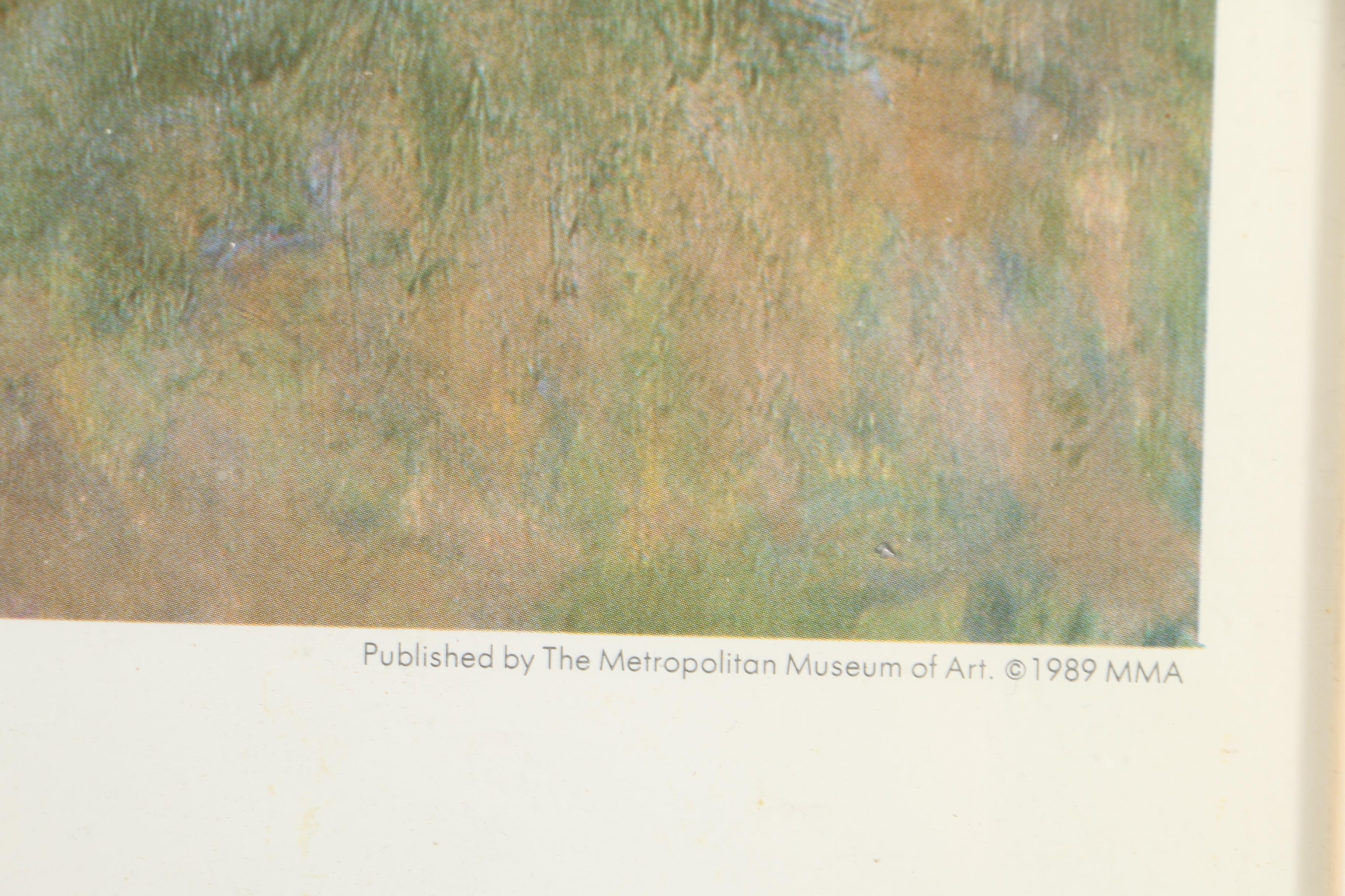 "Monet's Years at Giverny" Metropolitan Museum of Art Exhibition Poster