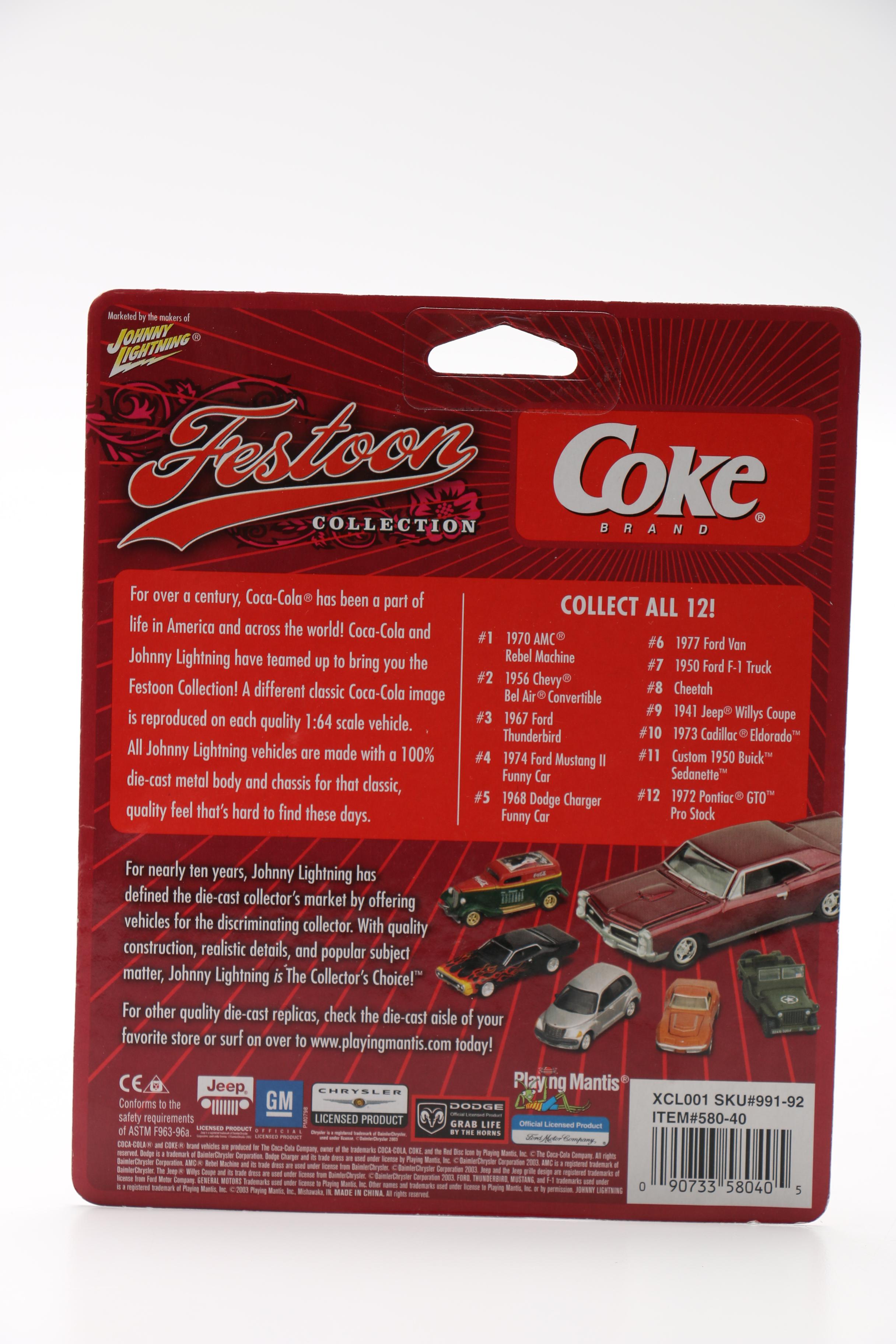 Coca Cola Diecast Cars