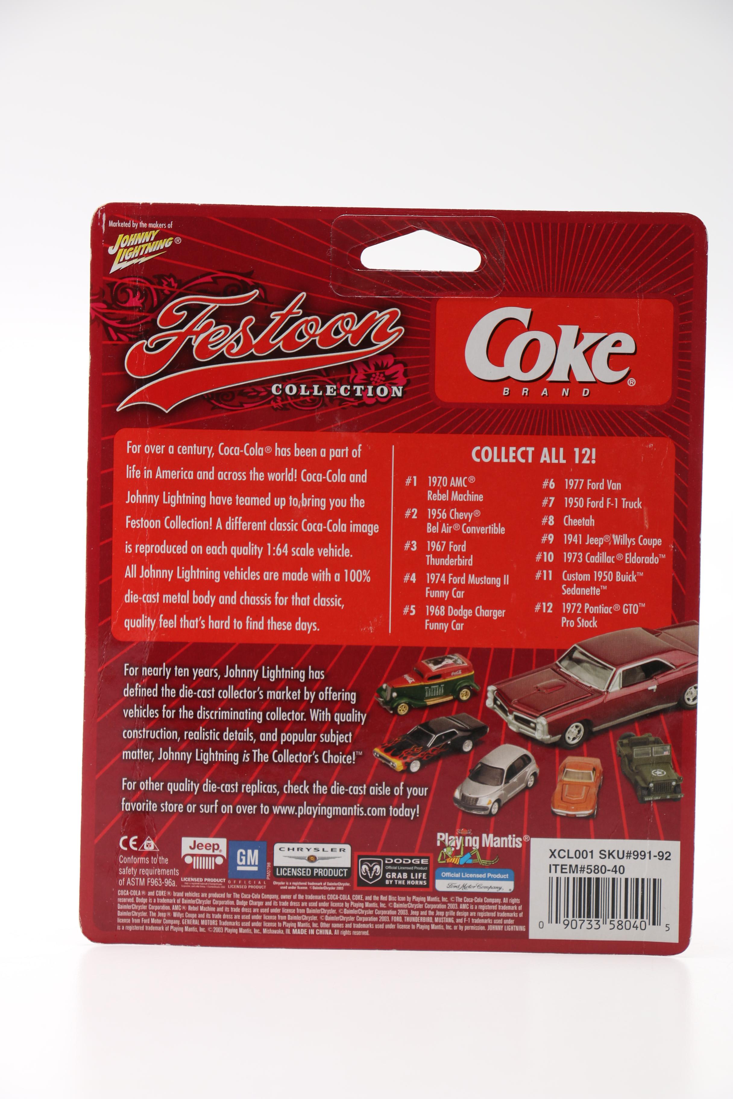 Coca Cola Diecast Cars
