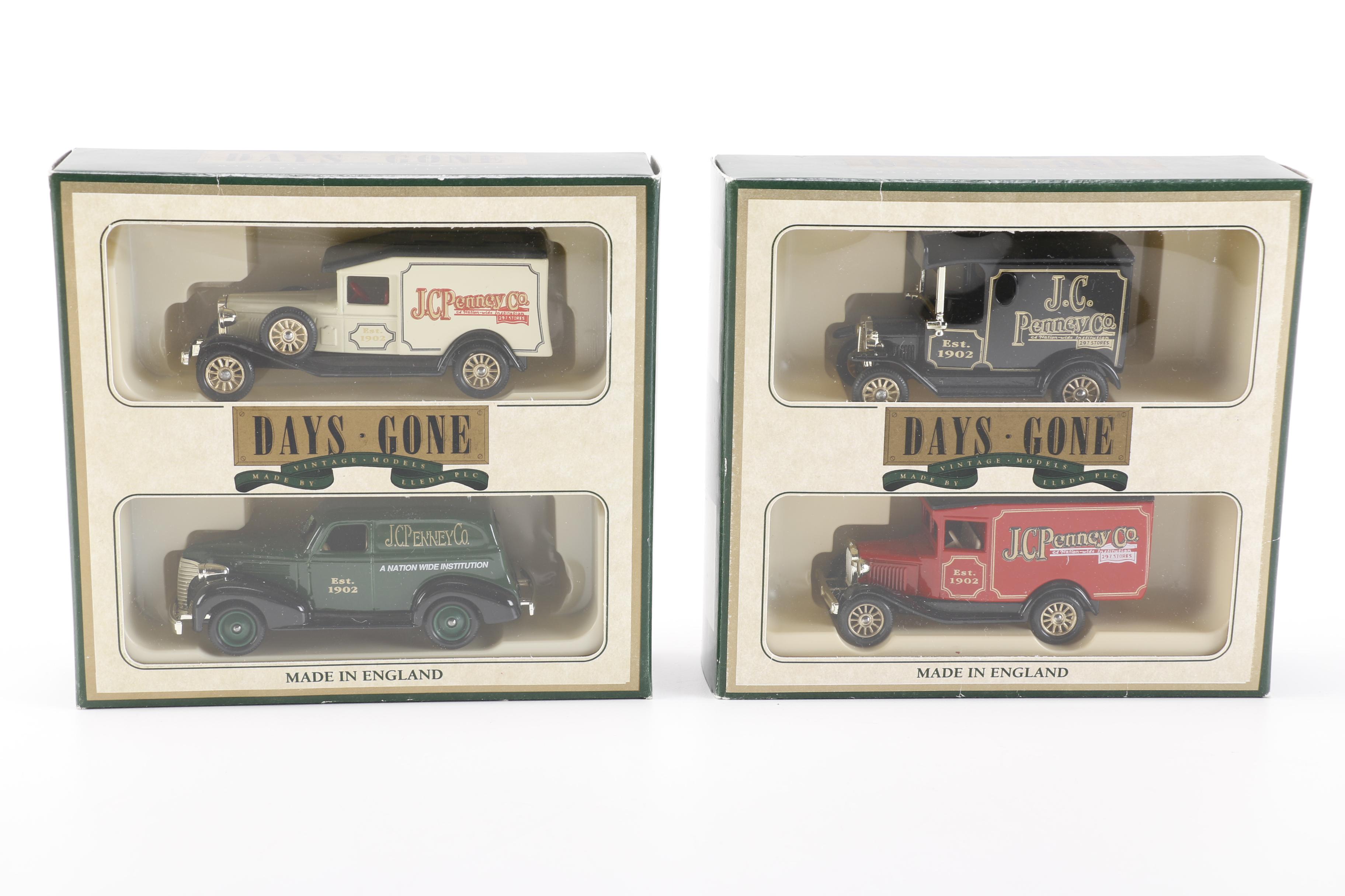 Die-Cast Days Gone and Campbell's Soup Commemorative Vintage Vehicle Model Trucks