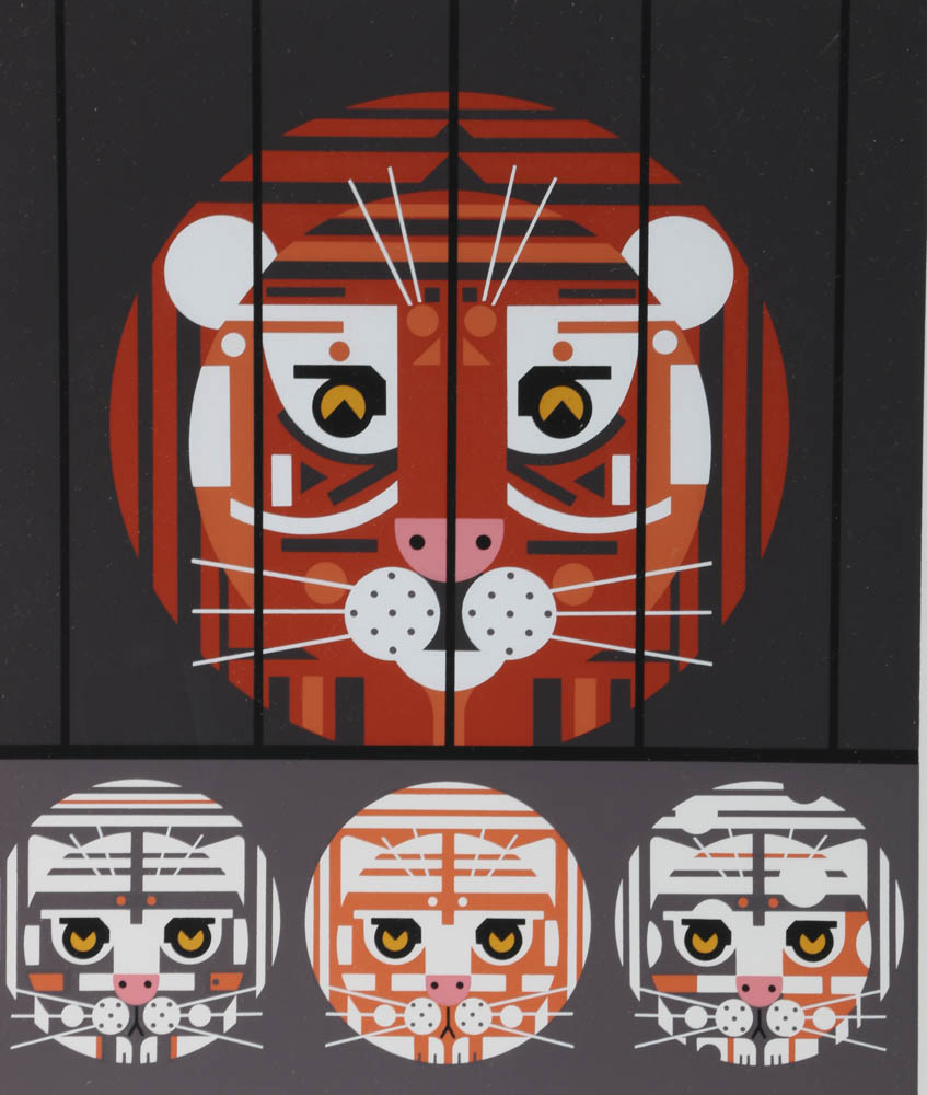 Edie Harper Signed Limited Edition Serigraph "Copycats"