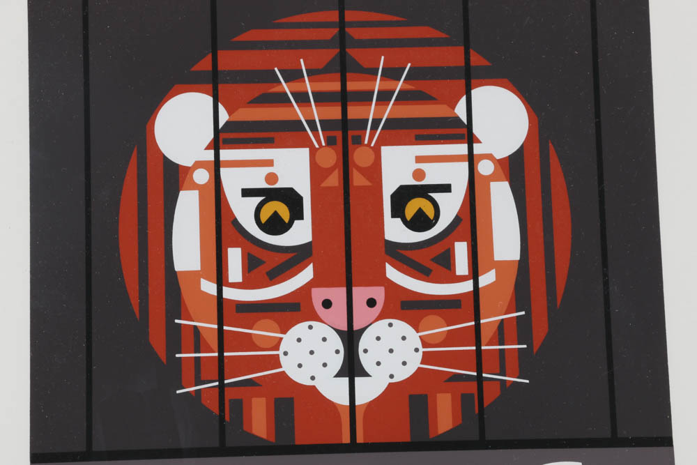 Edie Harper Signed Limited Edition Serigraph "Copycats"