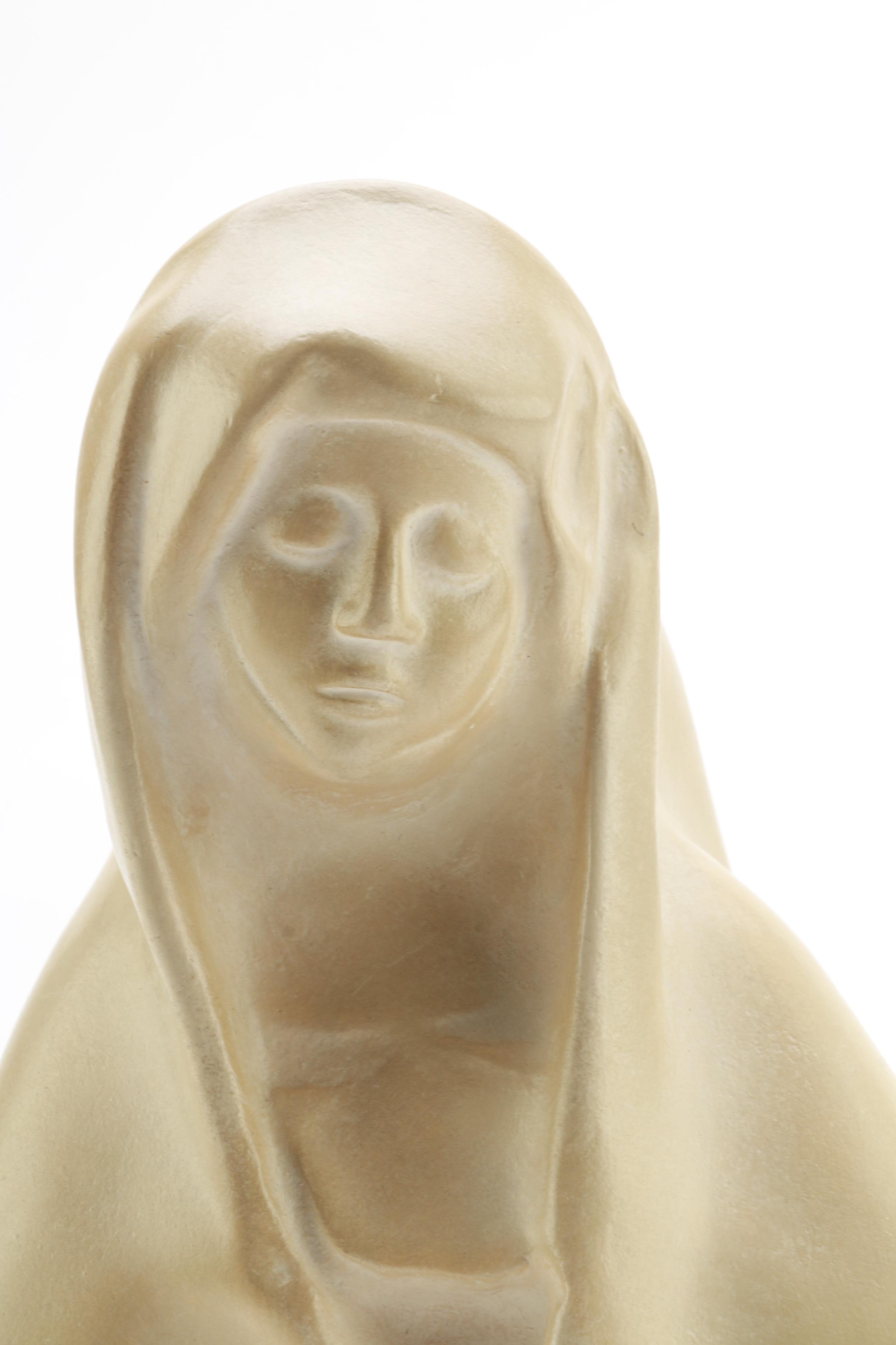 Resin Reproduction "Vierge de Moissac" Figurine