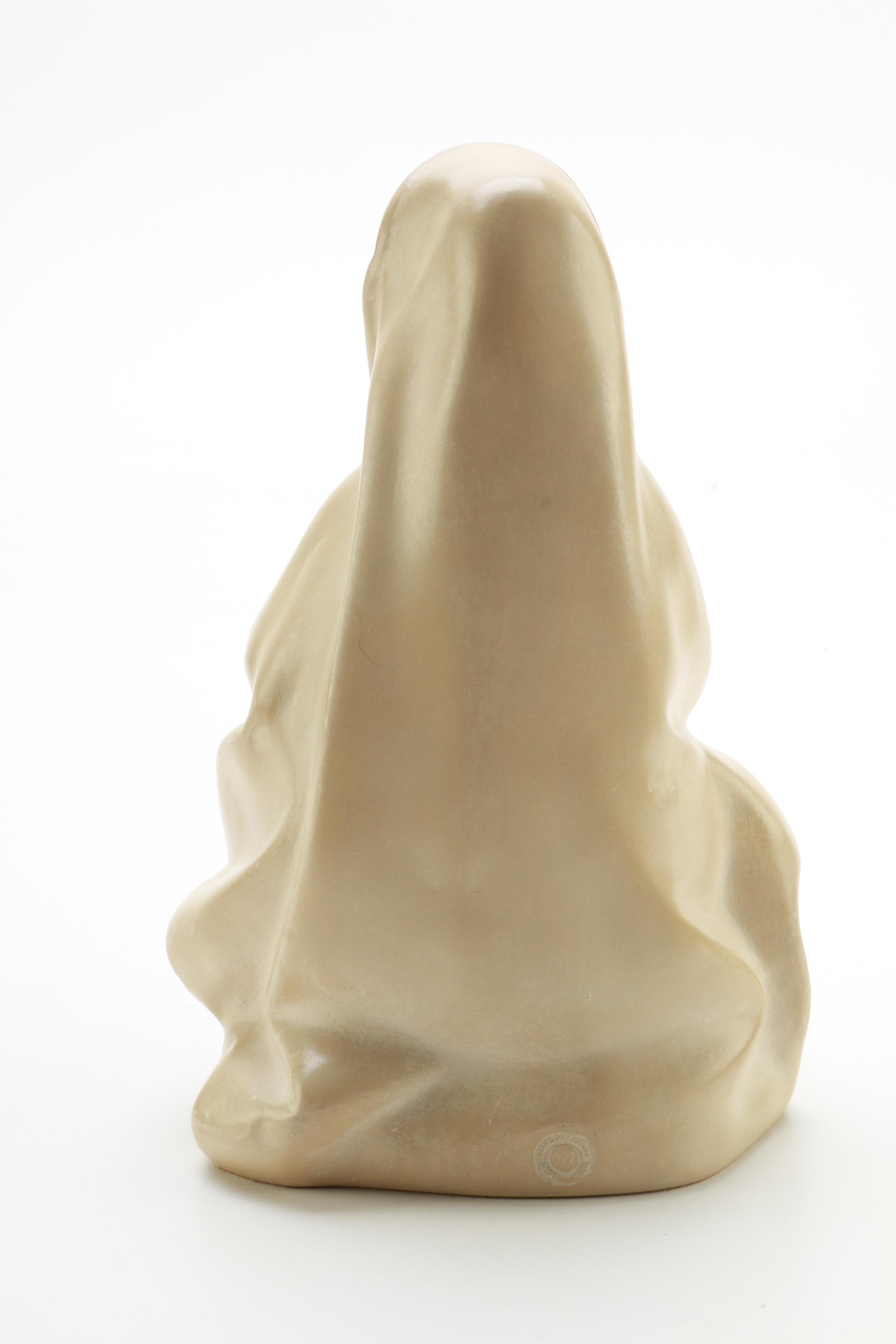 Resin Reproduction "Vierge de Moissac" Figurine