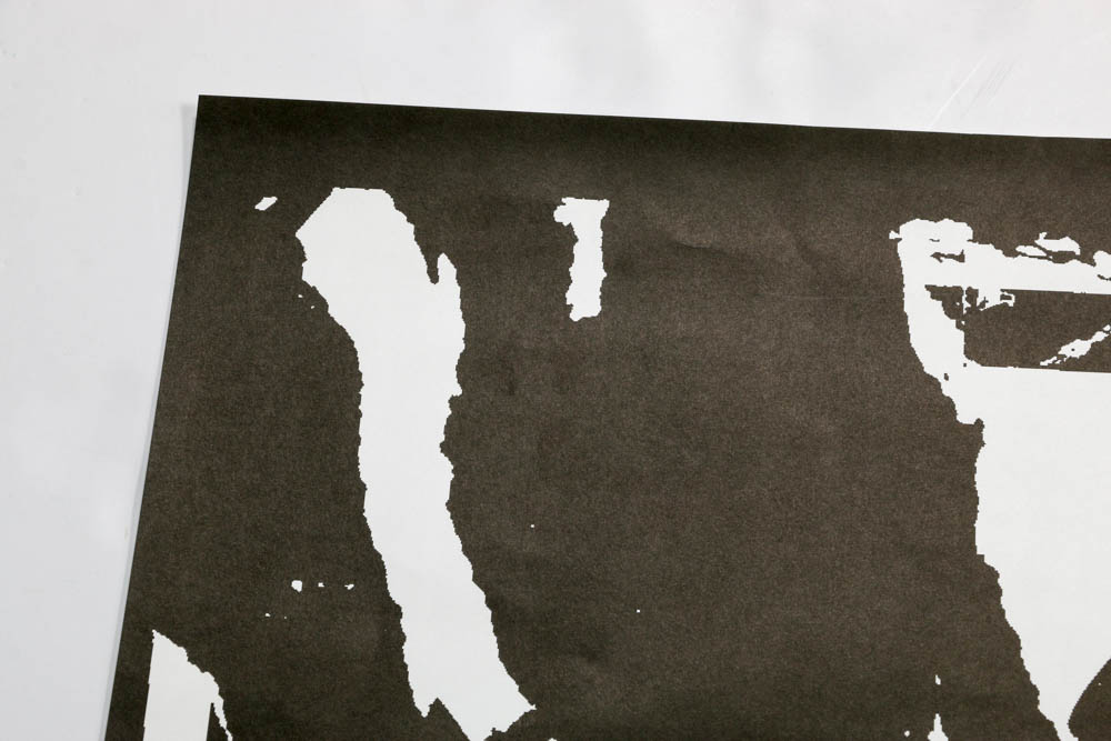 Shepard Fairey Signed Open Edition 2001 Lithograph "Can't Stop the Bum Rush"