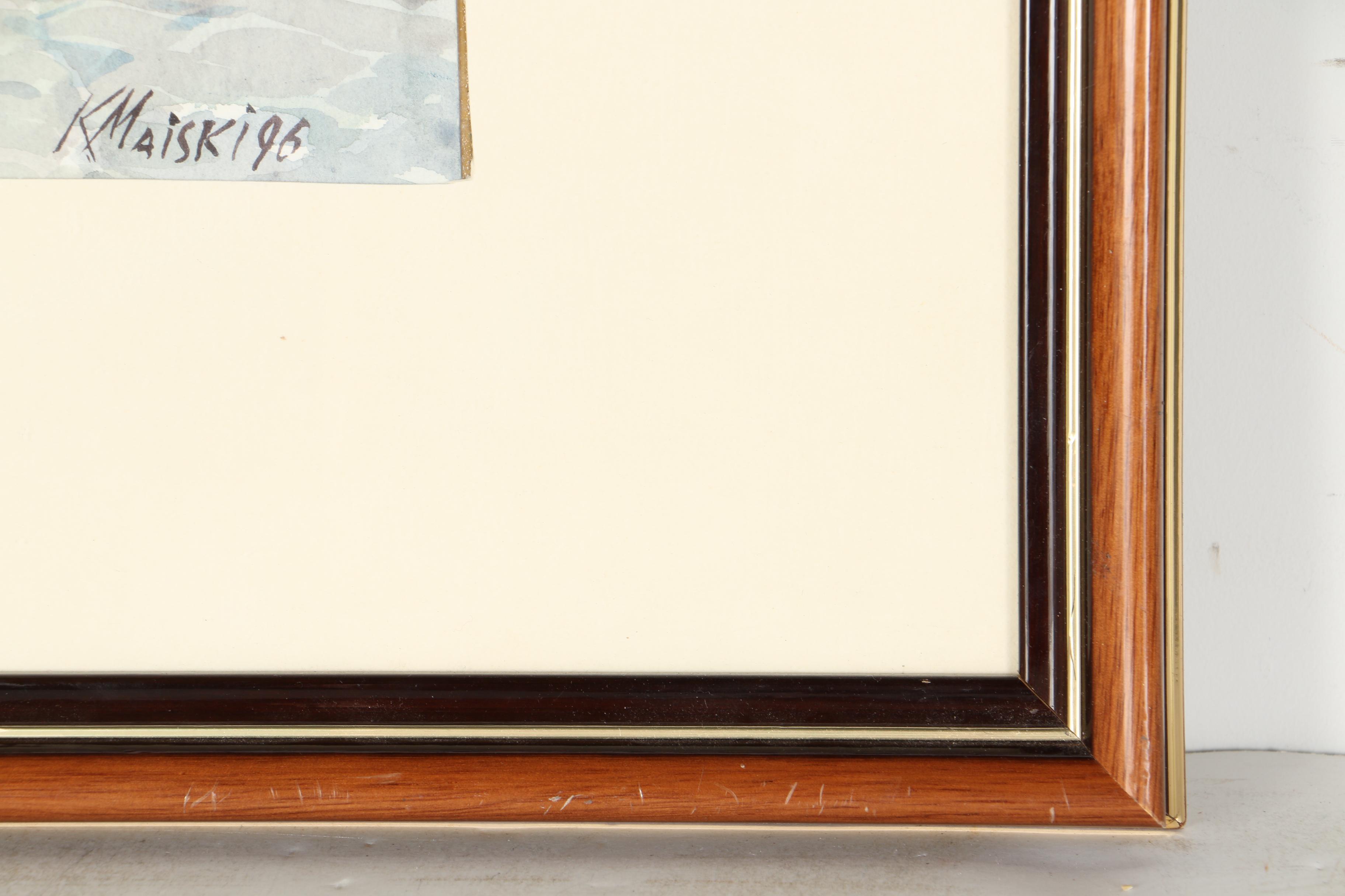 Kiril Maiski Original Watercolor Painting