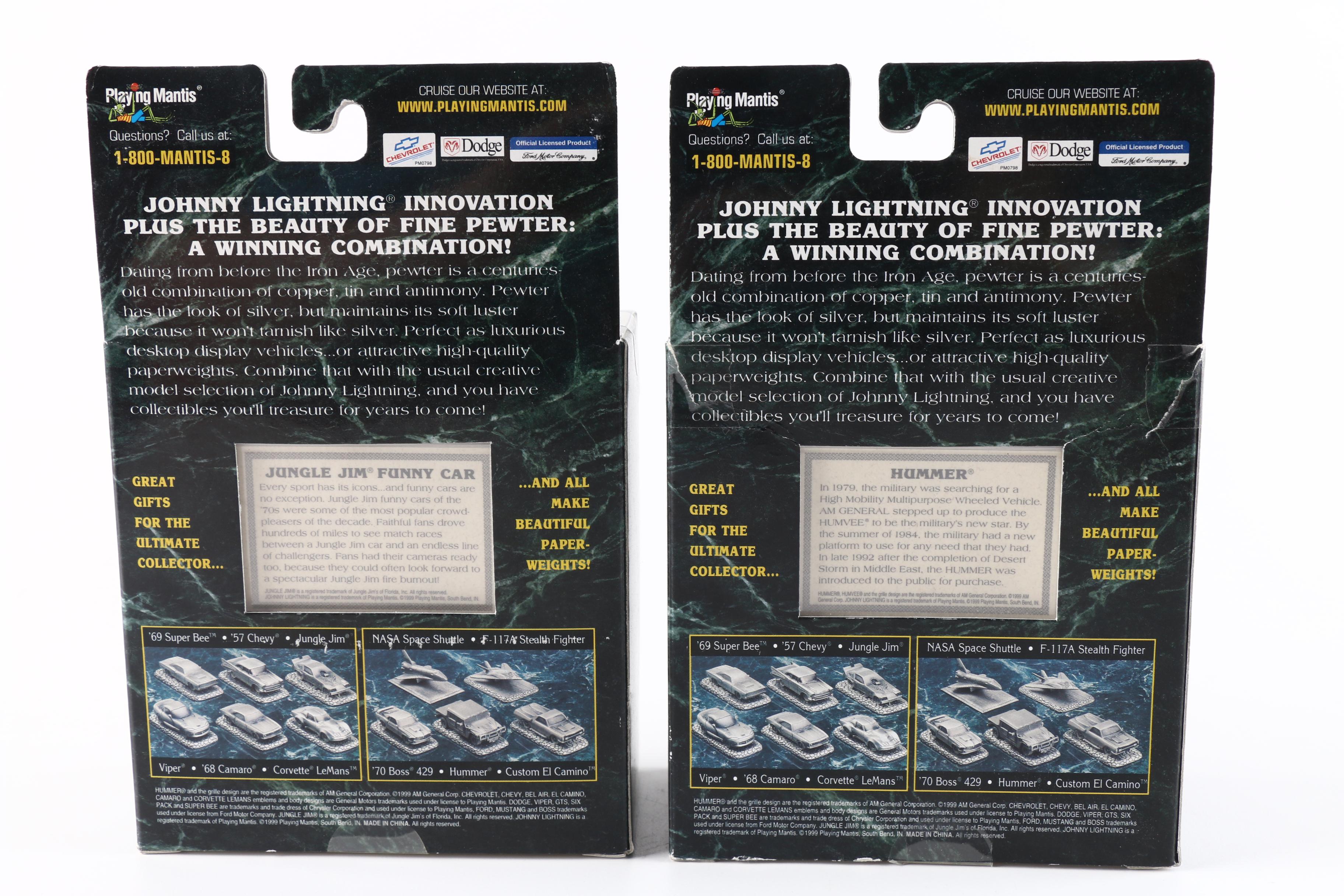 Collection of Johnny Lightning Die-Cast Cars