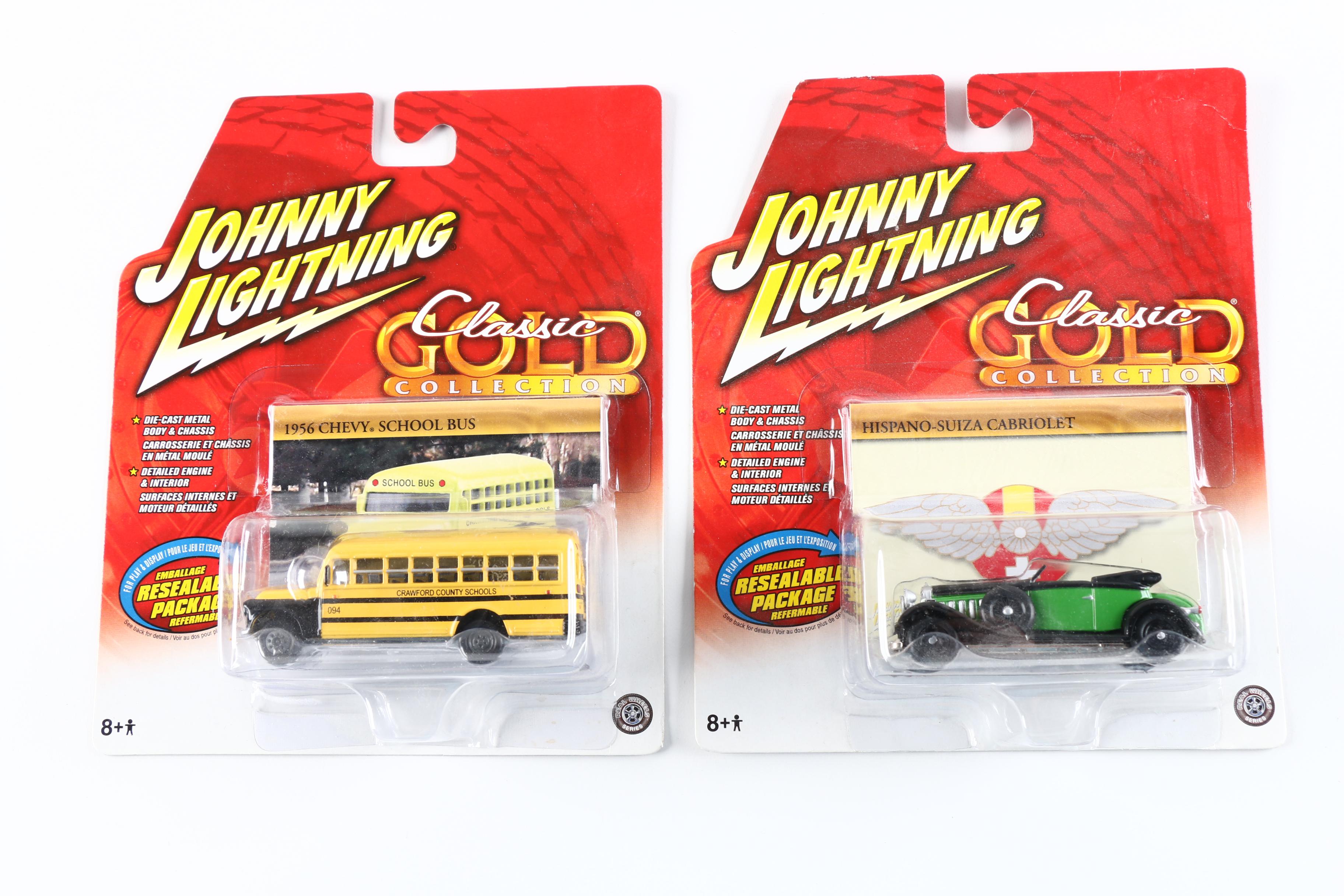 Collection of Johnny Lightning Die-Cast Cars