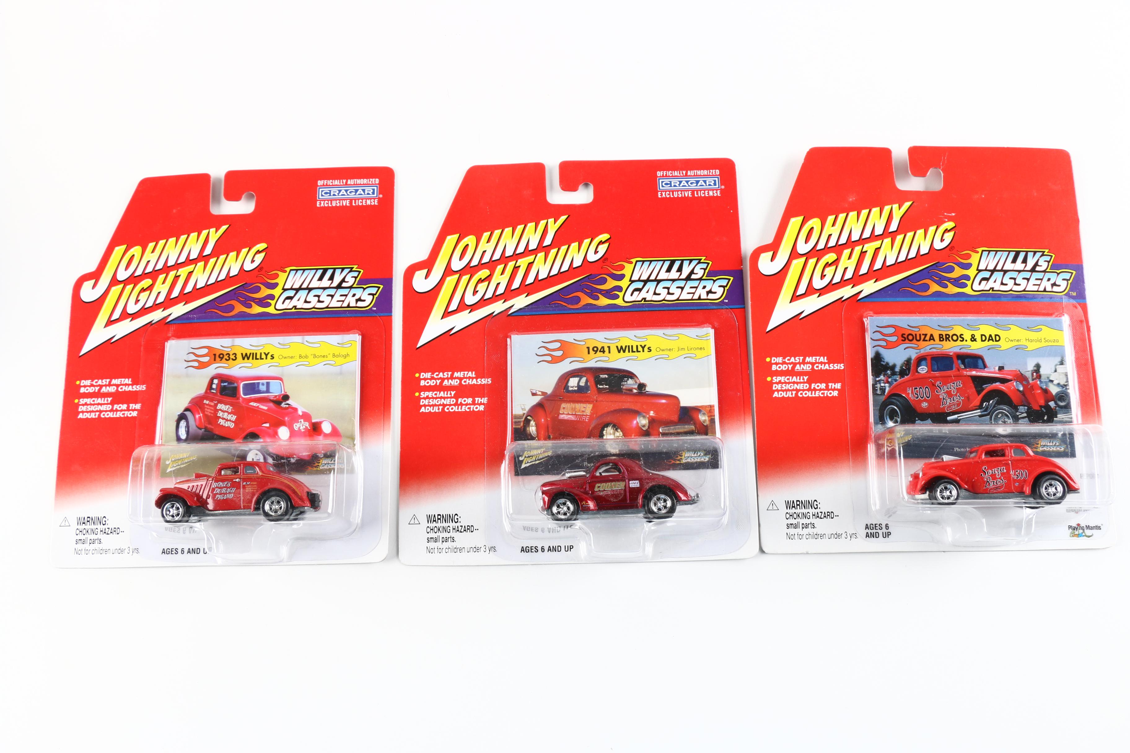 Collection of Johnny Lightning Die-Cast Cars