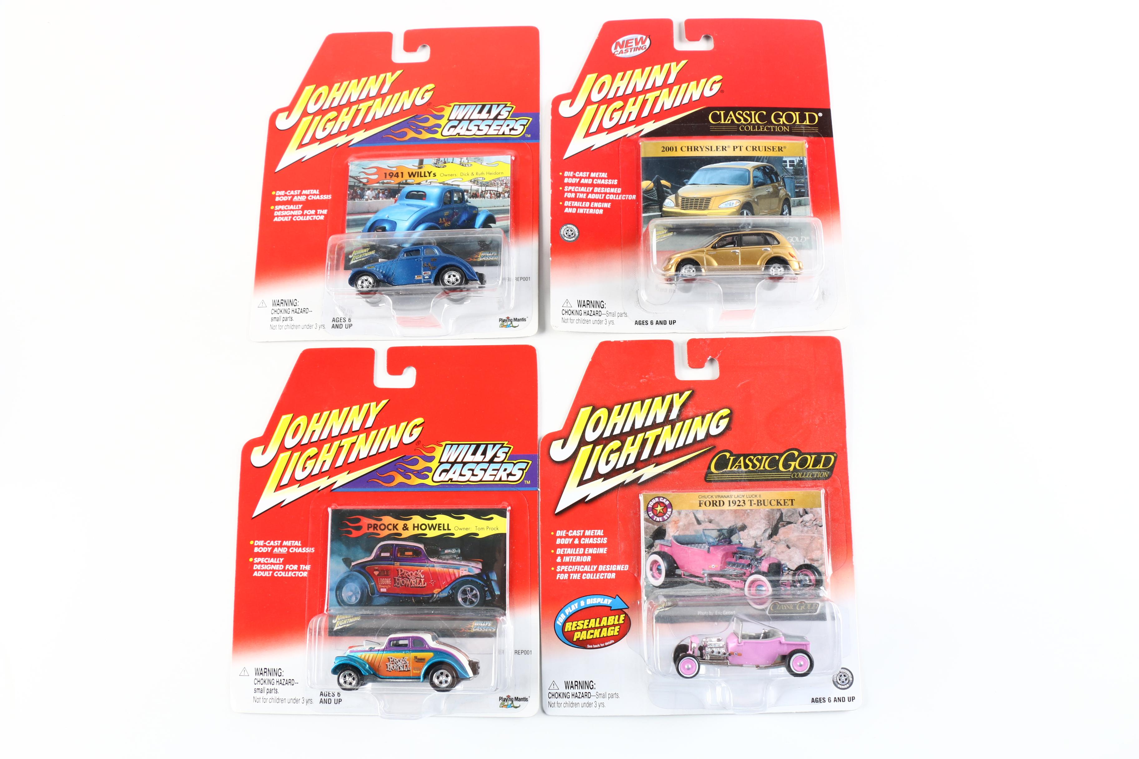 Collection of Johnny Lightning Die-Cast Cars