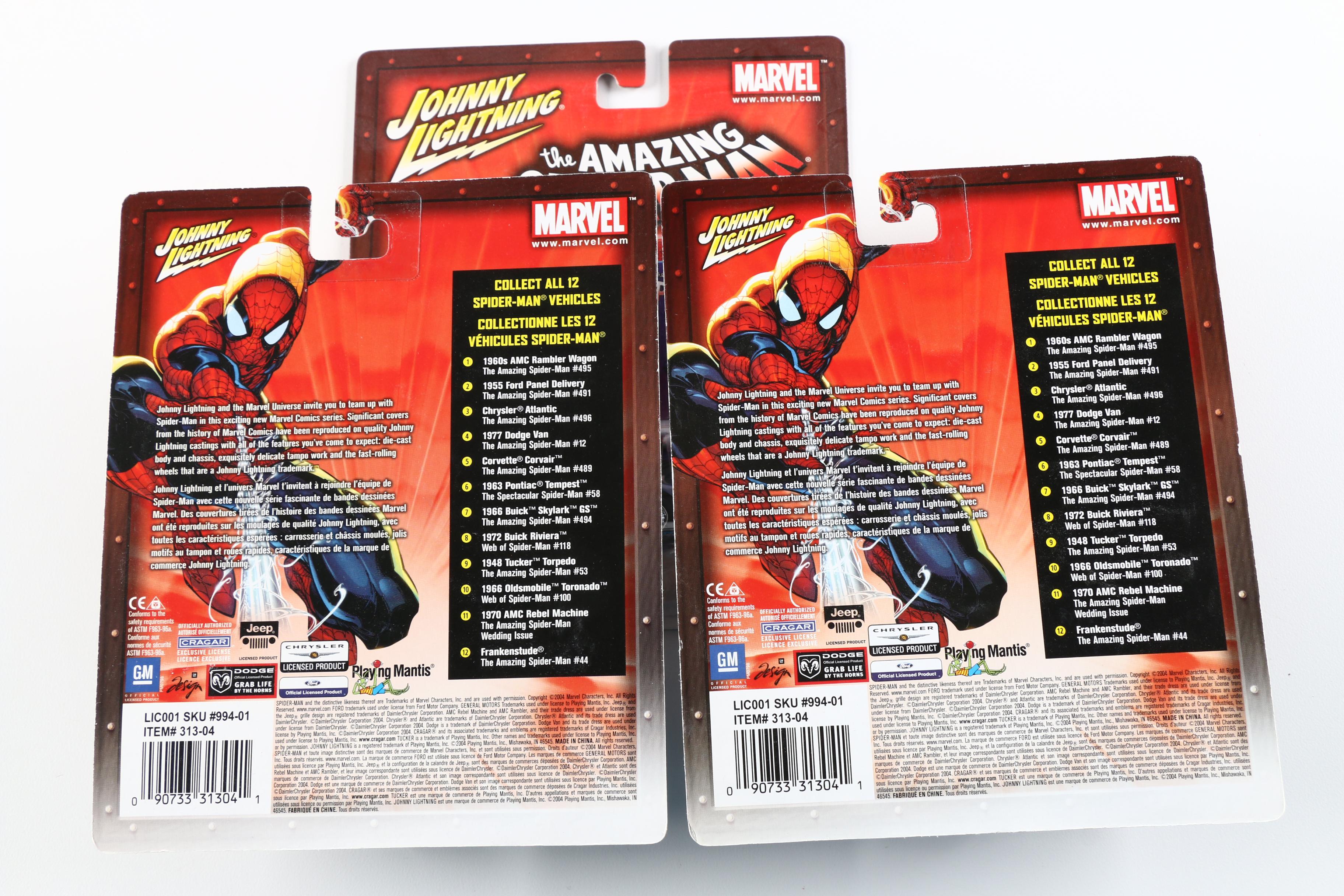 Collection of Johnny Lightning Die-Cast Cars
