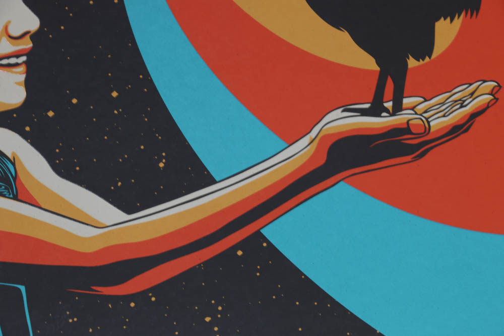 Ernesto Yerena Signed Limited Edition 2016 Serigraph "Constelación de Sonidos"