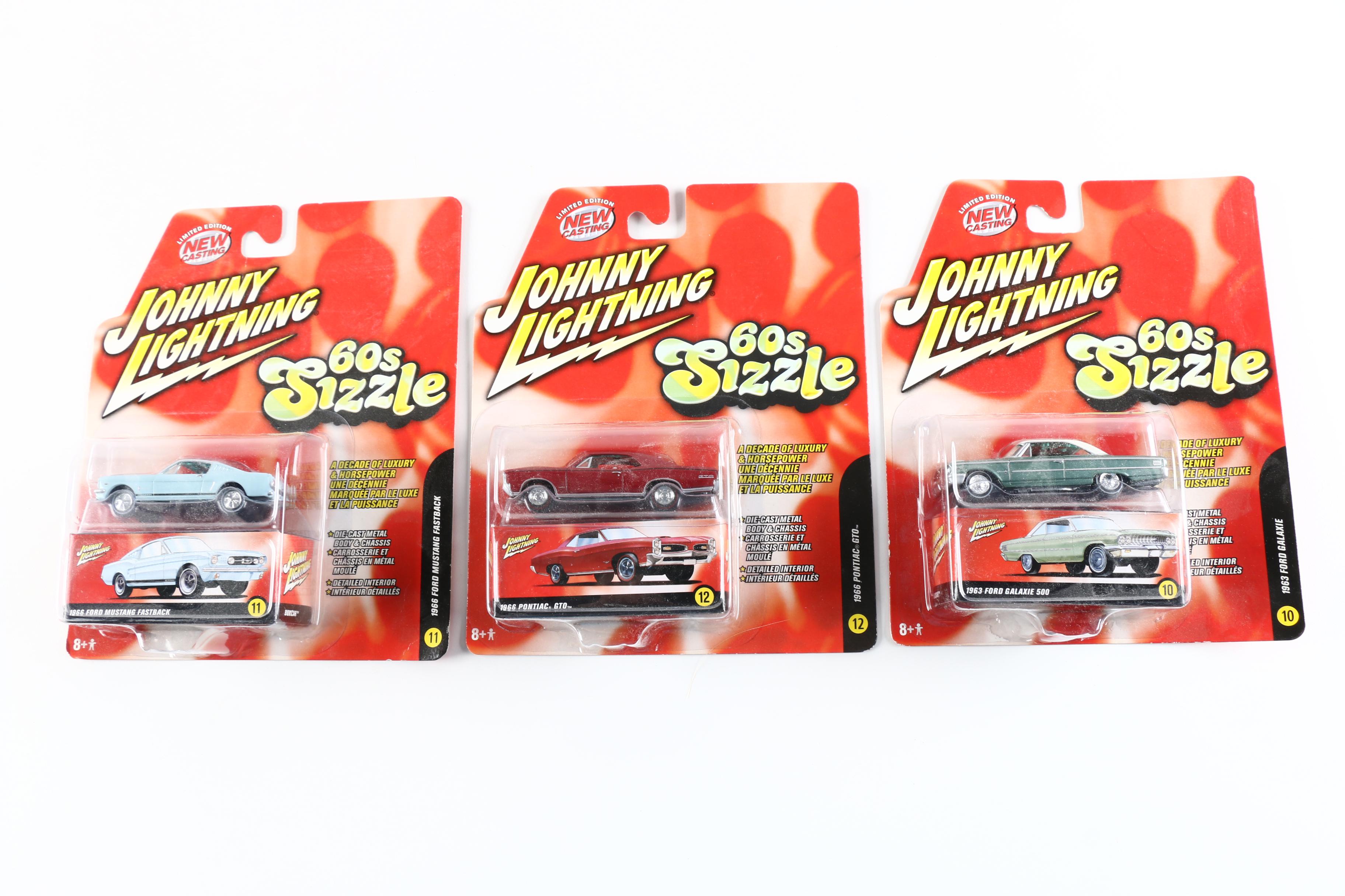 Collection of Johnny Lightning Die-Cast Cars