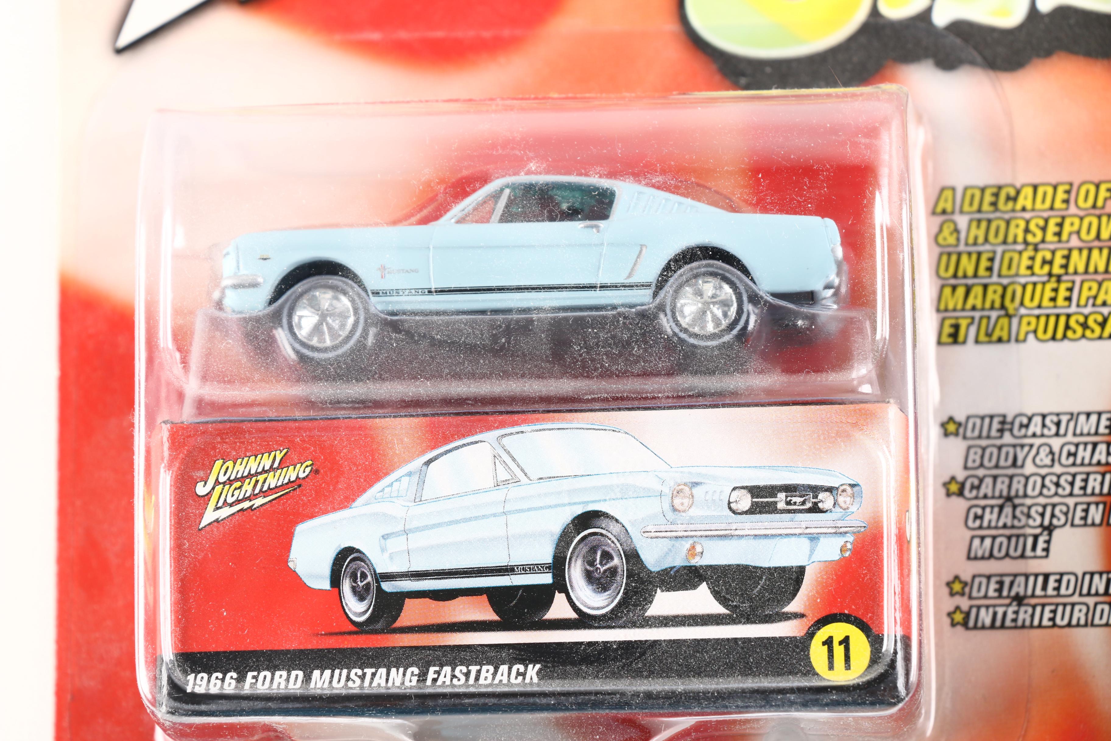 Collection of Johnny Lightning Die-Cast Cars