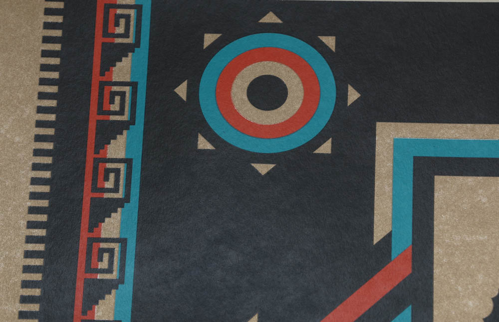 Ernesto Yerena Signed Limited Edition 2015 Serigraph "Virgen De Las Estrellas"