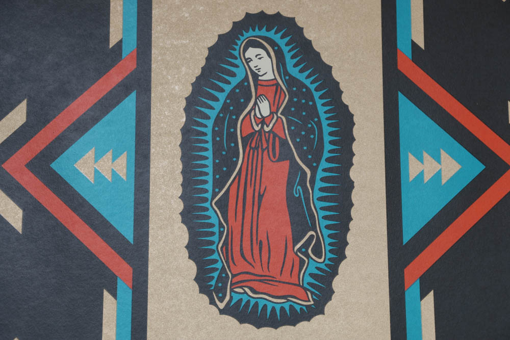 Ernesto Yerena Signed Limited Edition 2015 Serigraph "Virgen De Las Estrellas"
