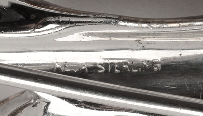 Vermeil Reja Weeping Willow Brooch with Moonstones and Crystals