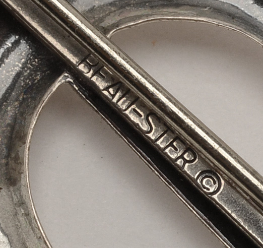 Coro Sterling Craft and Beau Sterling Brooches