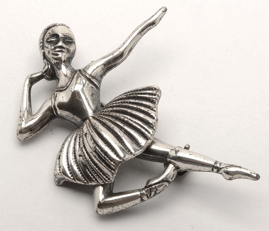 Coro Sterling Craft and Beau Sterling Brooches