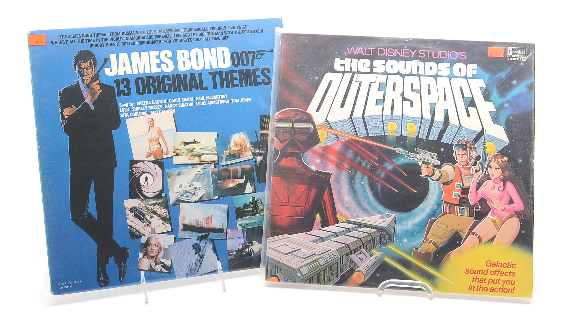 Batman, Lone Ranger, James Bond and Other Vintage LPs