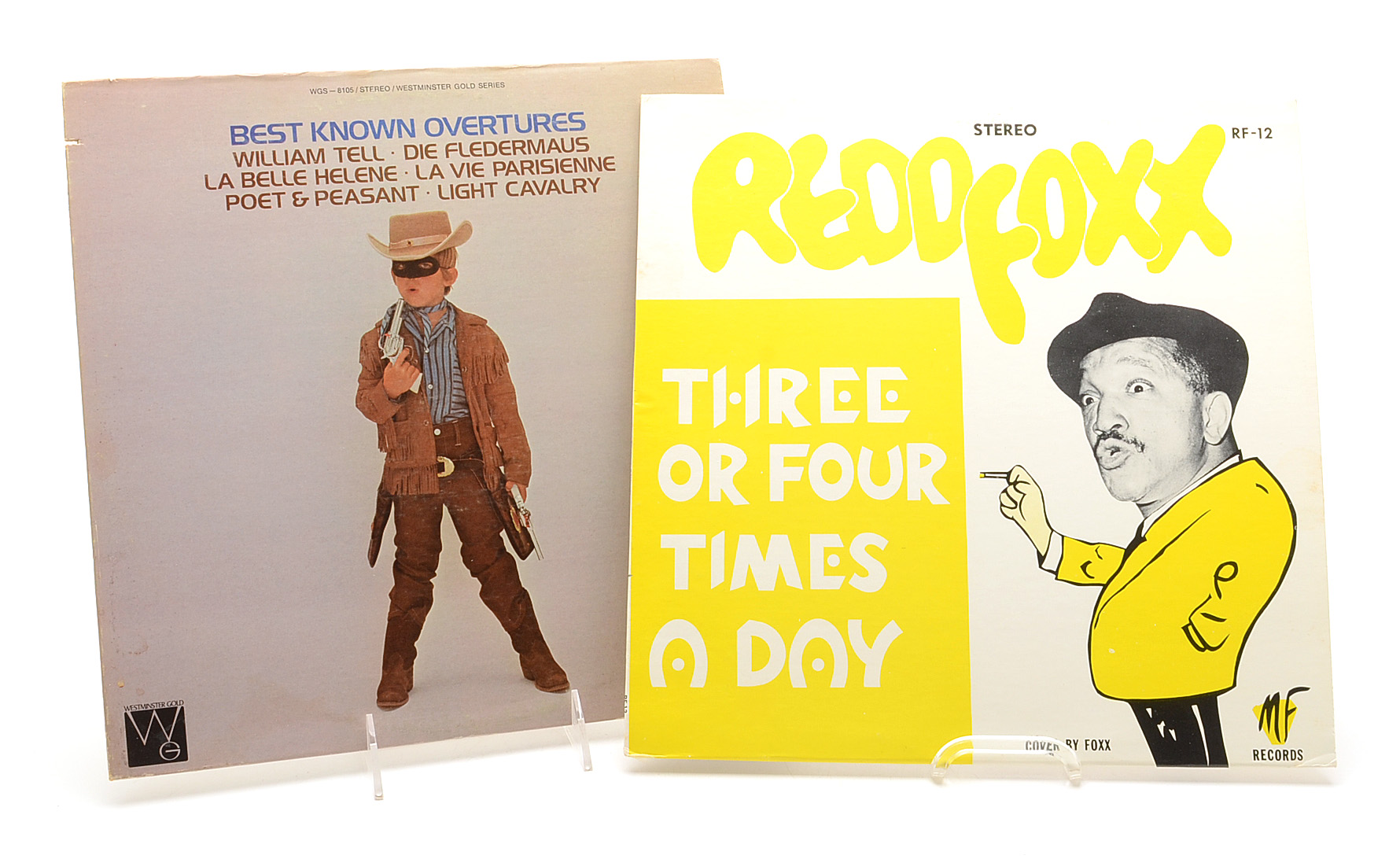 Elvis, Redd Foxx and Other Vintage LPs