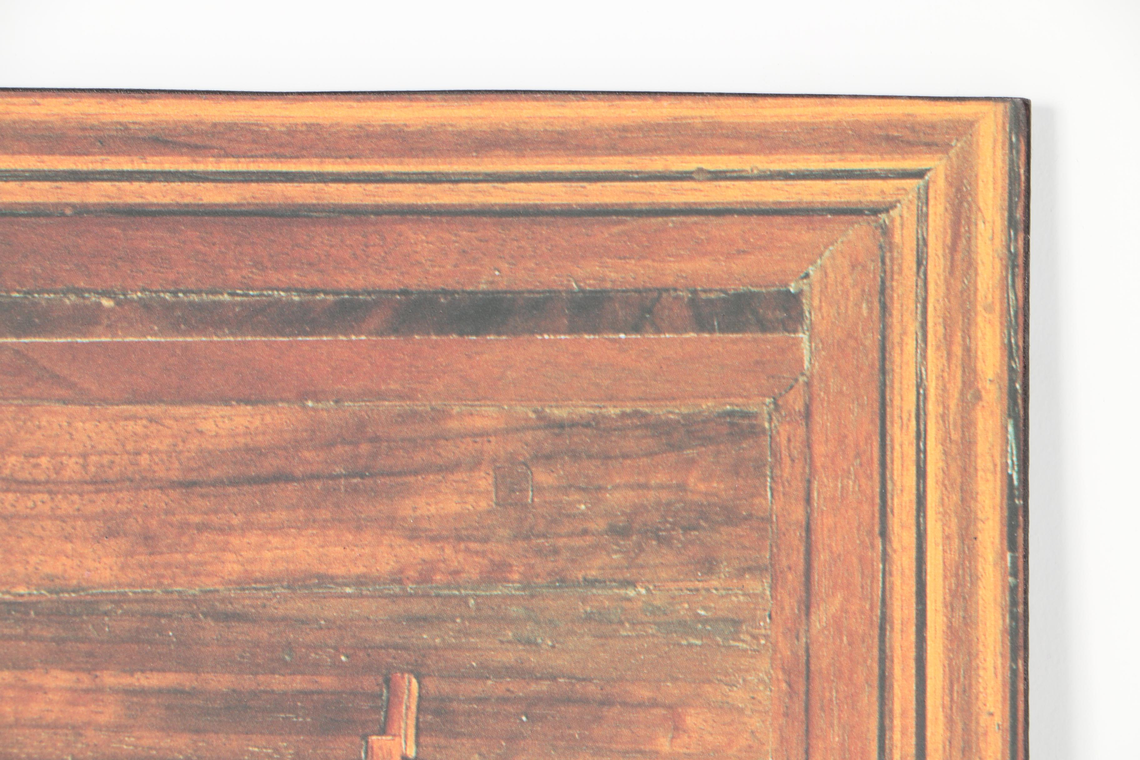 Metropolitan Museum of Art Offset Lithograph Trompe L'oeil Panels