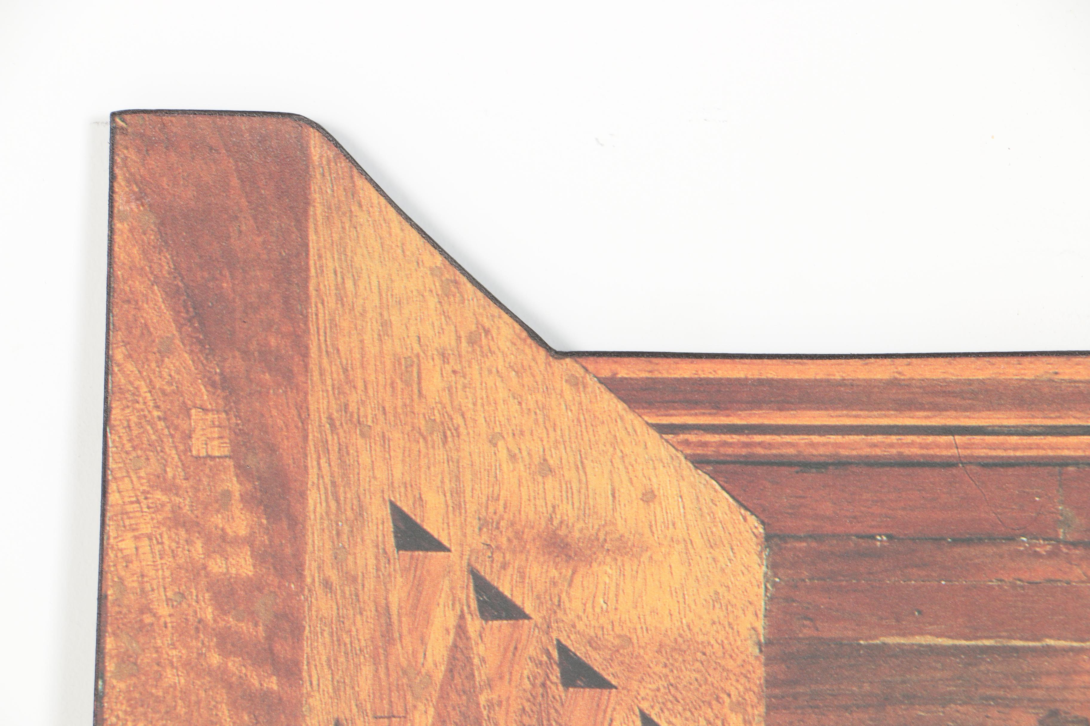 Metropolitan Museum of Art Offset Lithograph Trompe L'oeil Panels