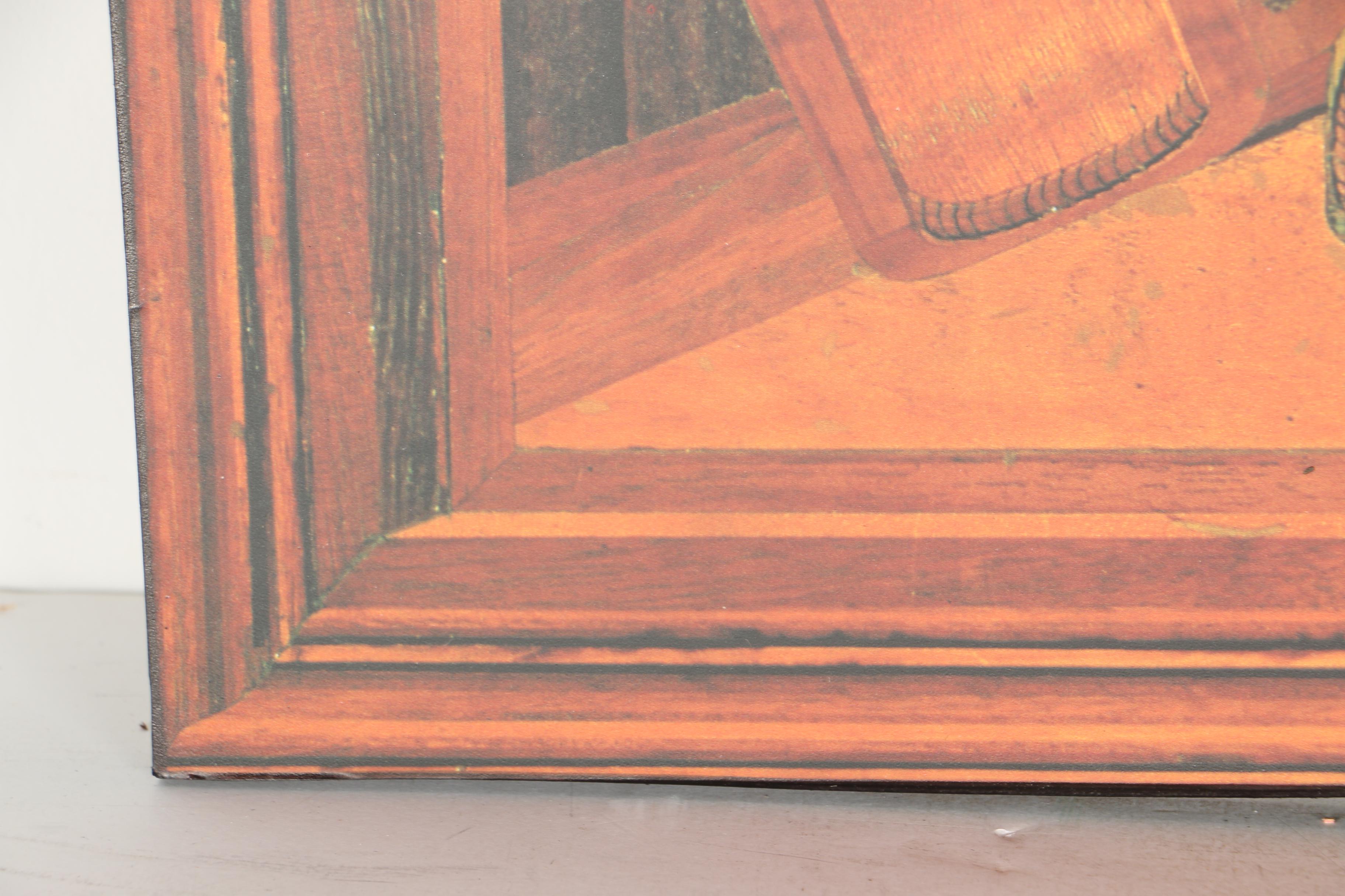 Metropolitan Museum of Art Offset Lithograph Trompe L'oeil Panels