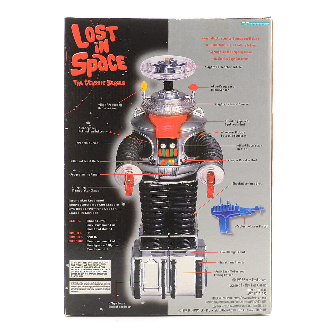 "Lost in Space" Robot B-9 Action Figure