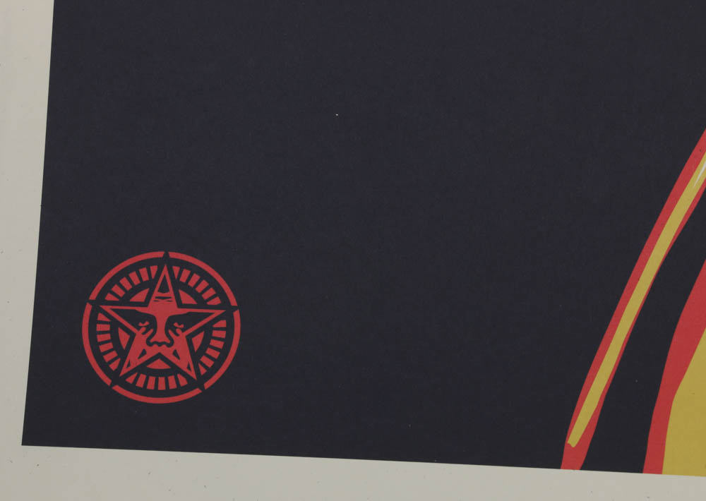 Shepard Fairey Signed 2016 Giclée "Natural Springs"