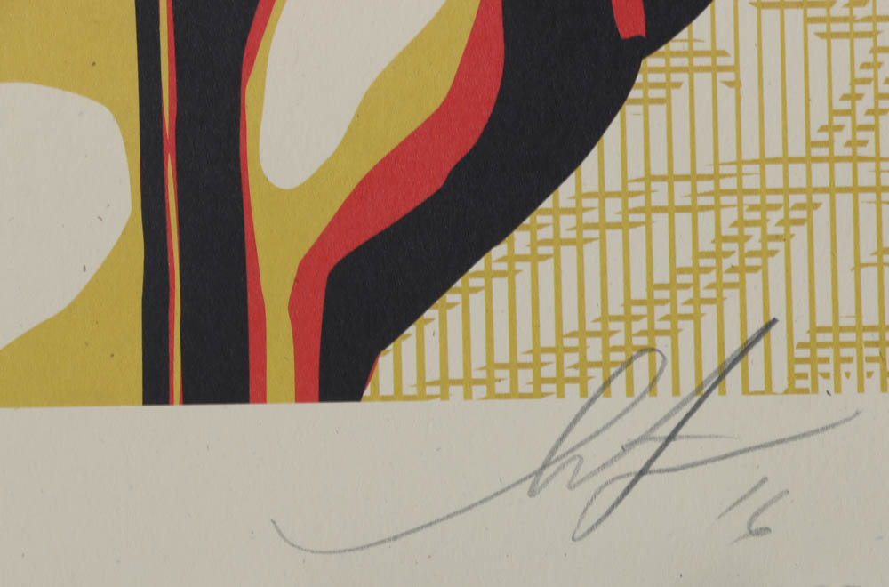 Shepard Fairey Signed 2016 Giclée "Natural Springs"