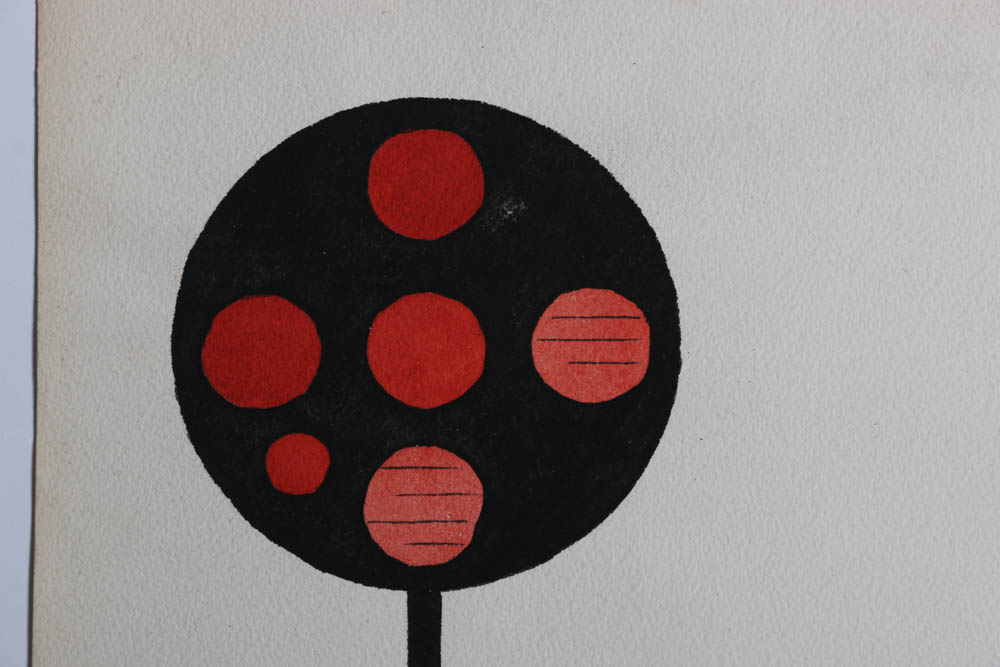 Three Alice Gore King Original Mid-Century Works on Paper