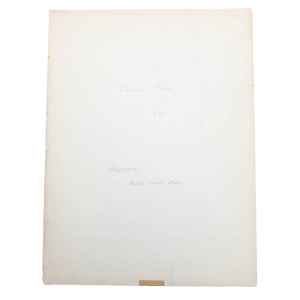 Three Alice Gore King Original Mid-Century Works on Paper