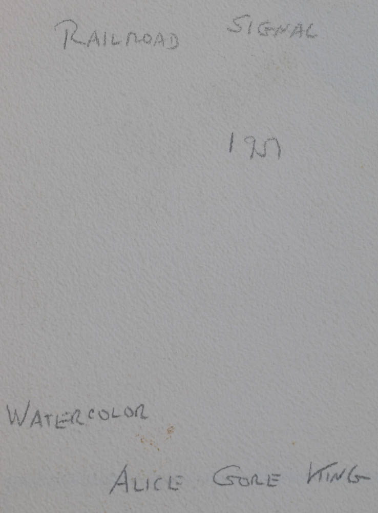 Three Alice Gore King Original Mid-Century Works on Paper