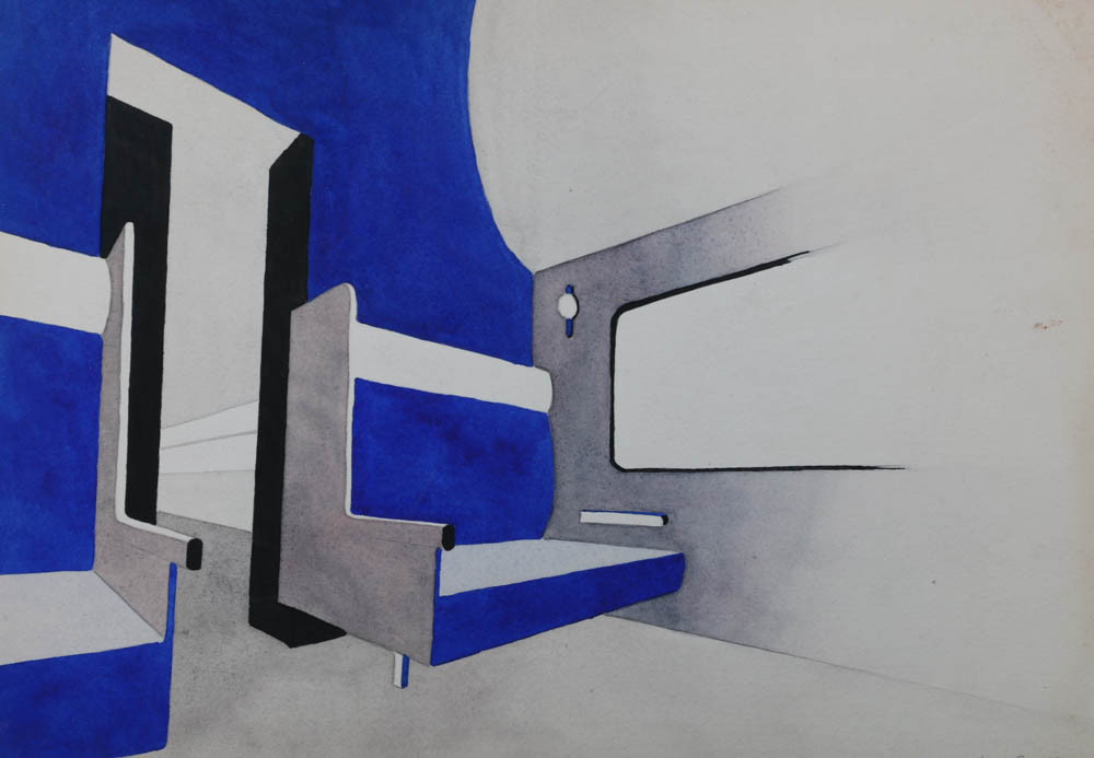 Three Alice Gore King Original Mid-Century Works on Paper