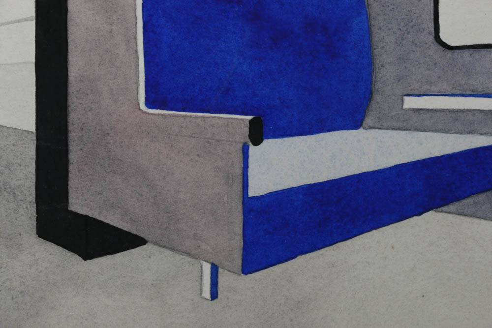 Three Alice Gore King Original Mid-Century Works on Paper