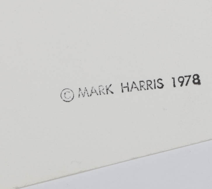 Allan D'Arcangelo Signed Limited Edition 1979 Serigraph "Caves"