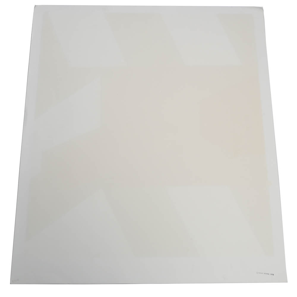 Allan D'Arcangelo Signed Limited Edition 1979 Serigraph "Caves"