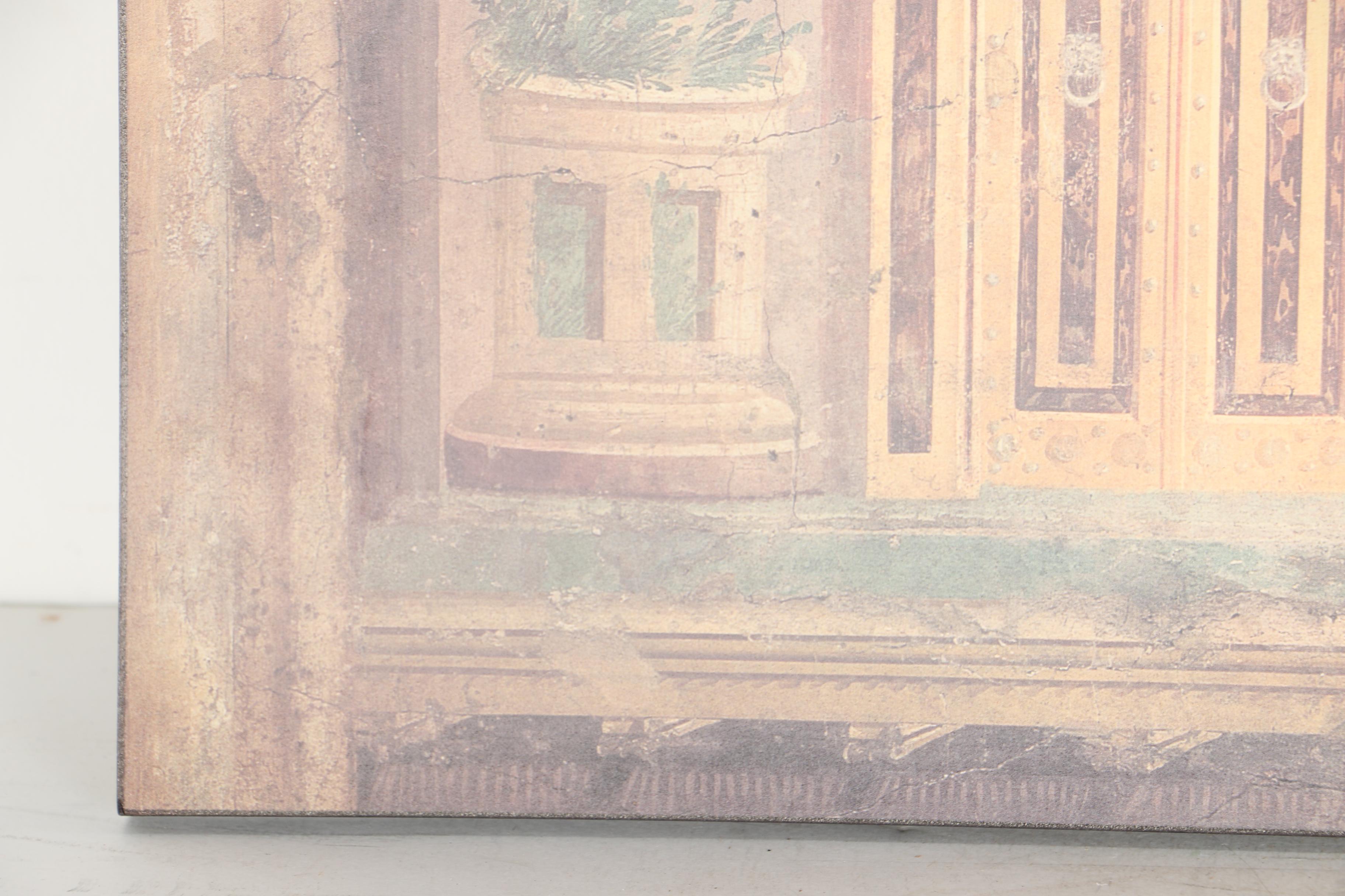 Offset Lithograph After Boscoreale Fresco