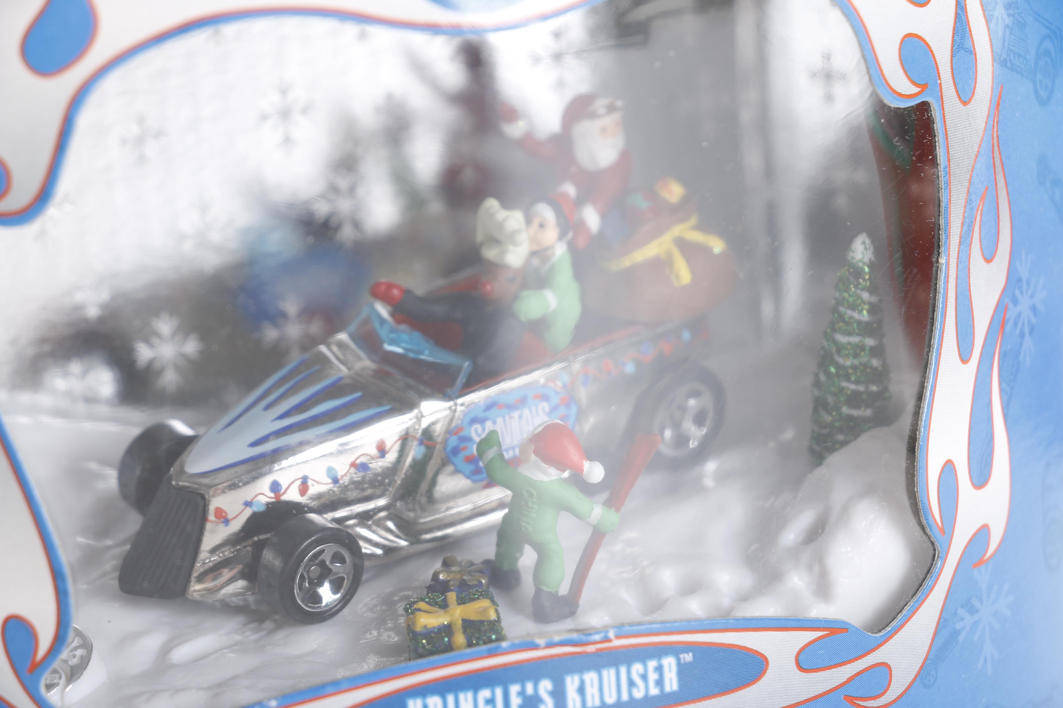 Collection of Holiday Hot Wheel Sets
