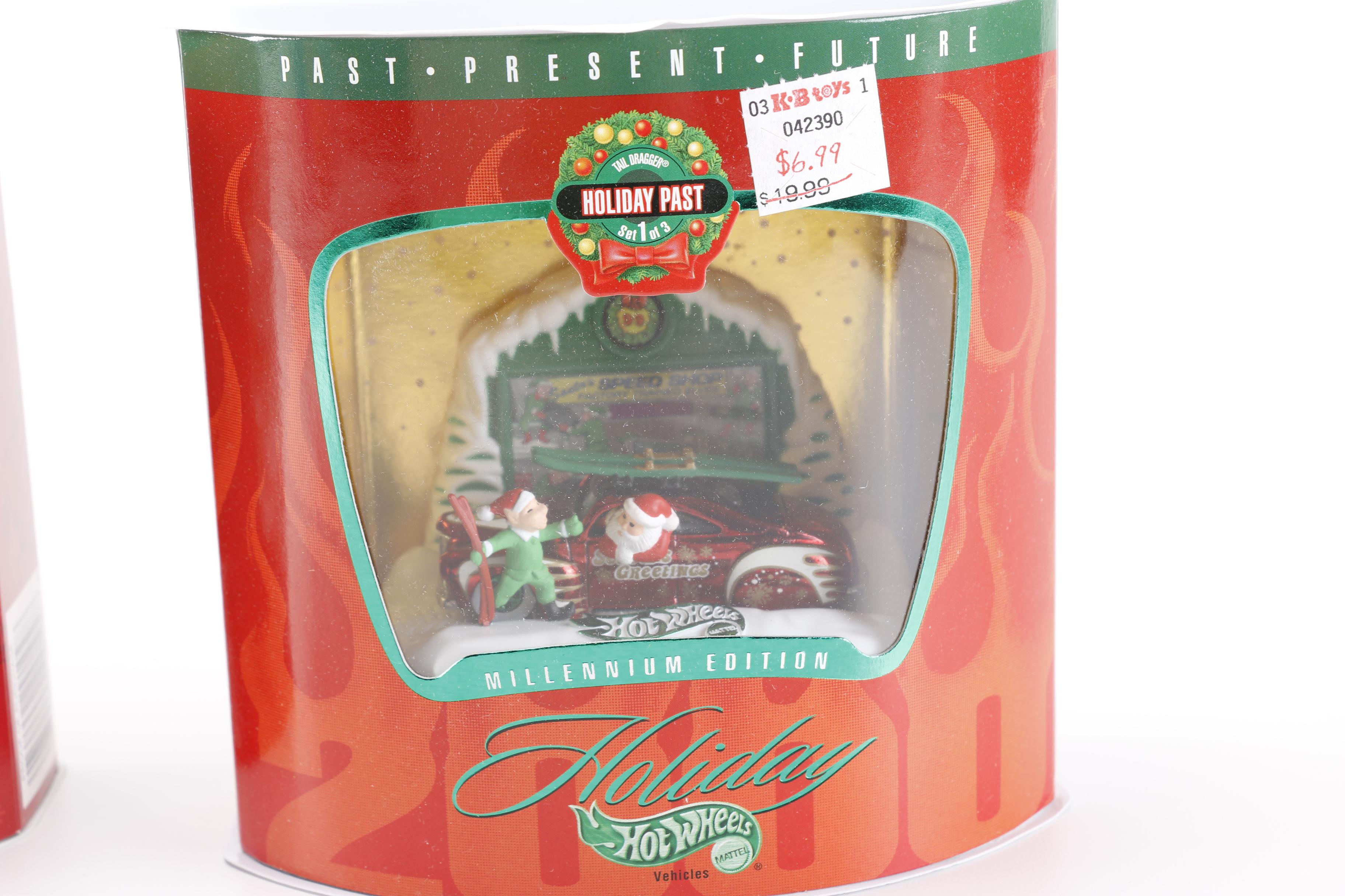 Collection of Holiday Hot Wheel Sets