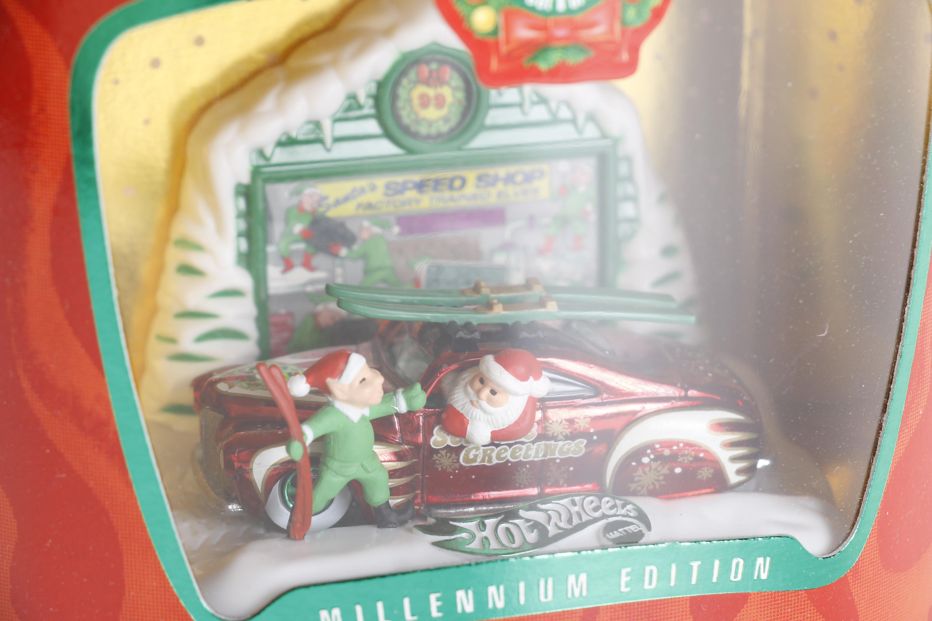 Collection of Holiday Hot Wheel Sets